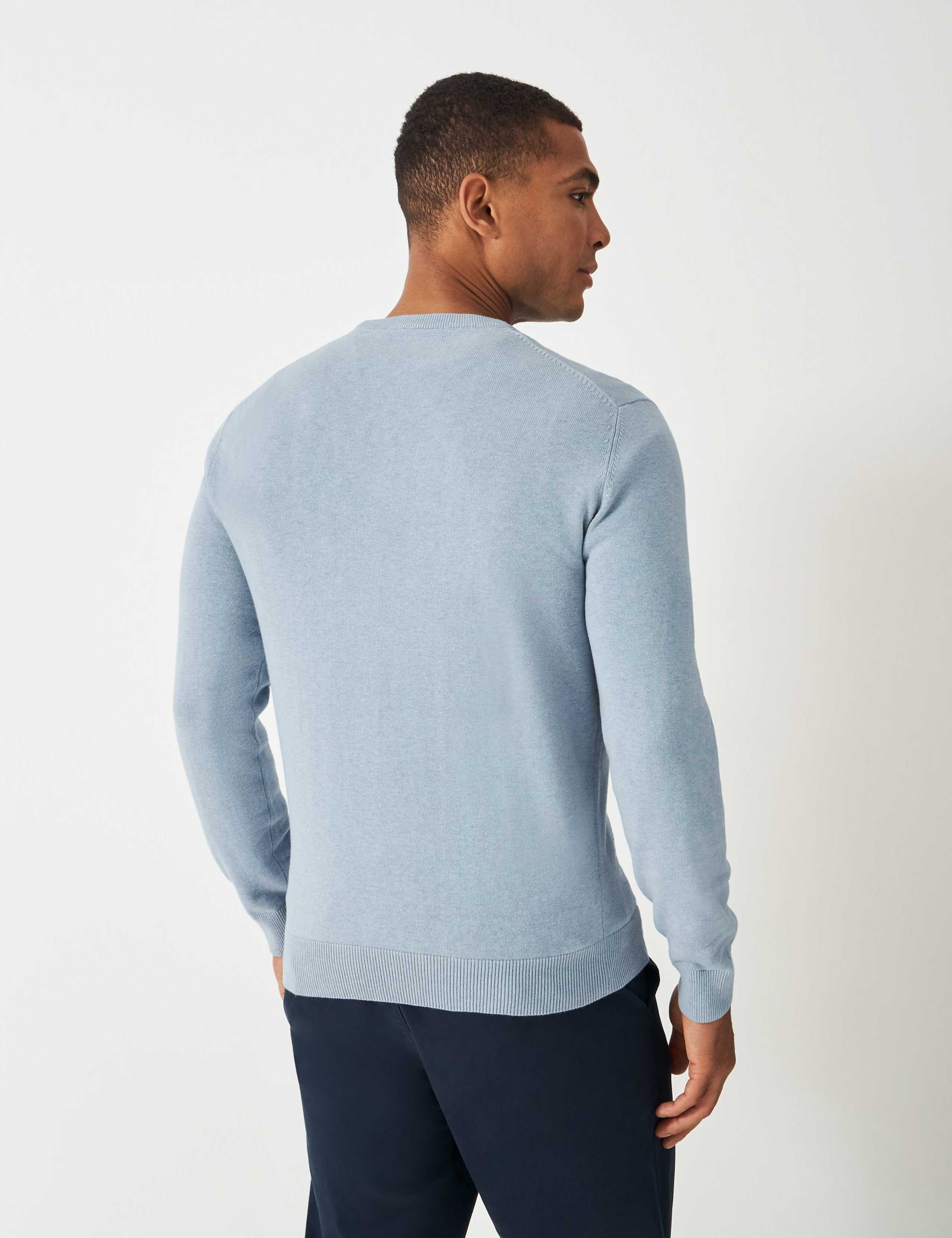 Cotton Crew Neck Jumper 4 of 5