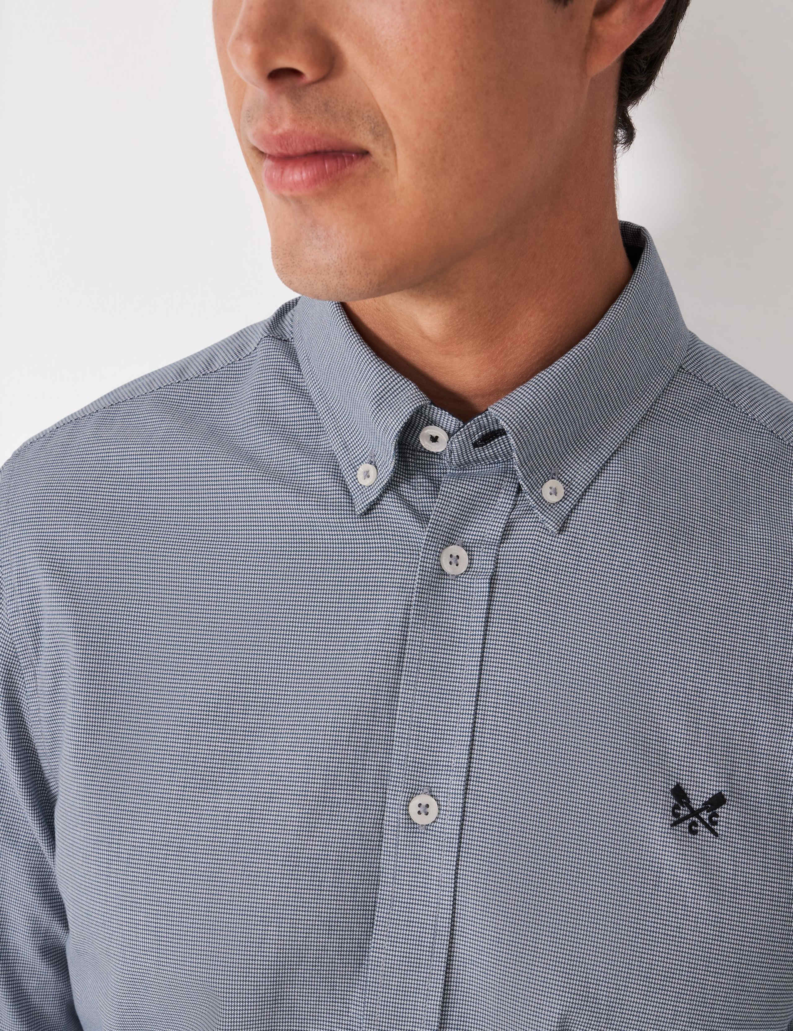 Pure Cotton Puppytooth Oxford Shirt 5 of 5