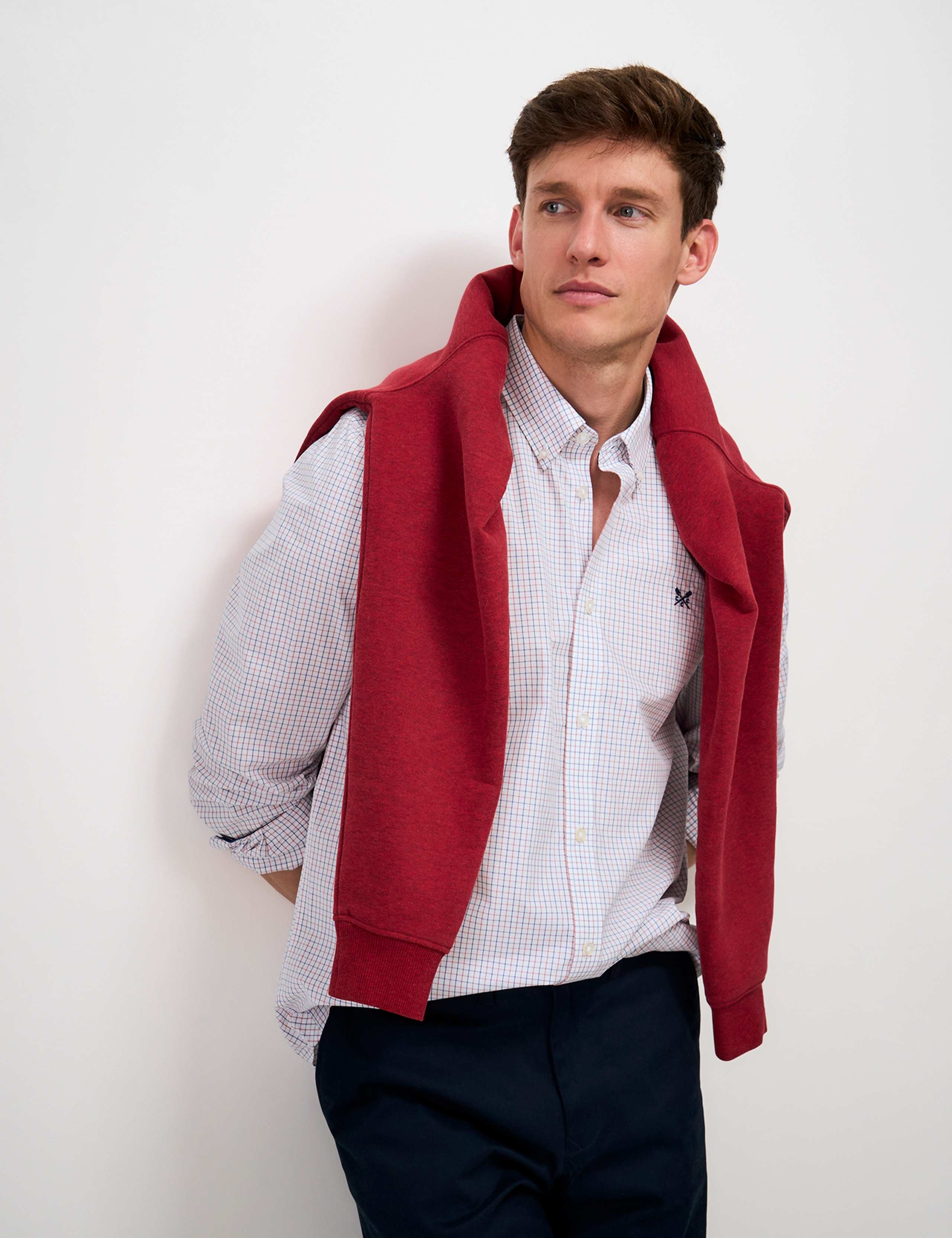Pure Cotton Check Oxford Shirt 4 of 5