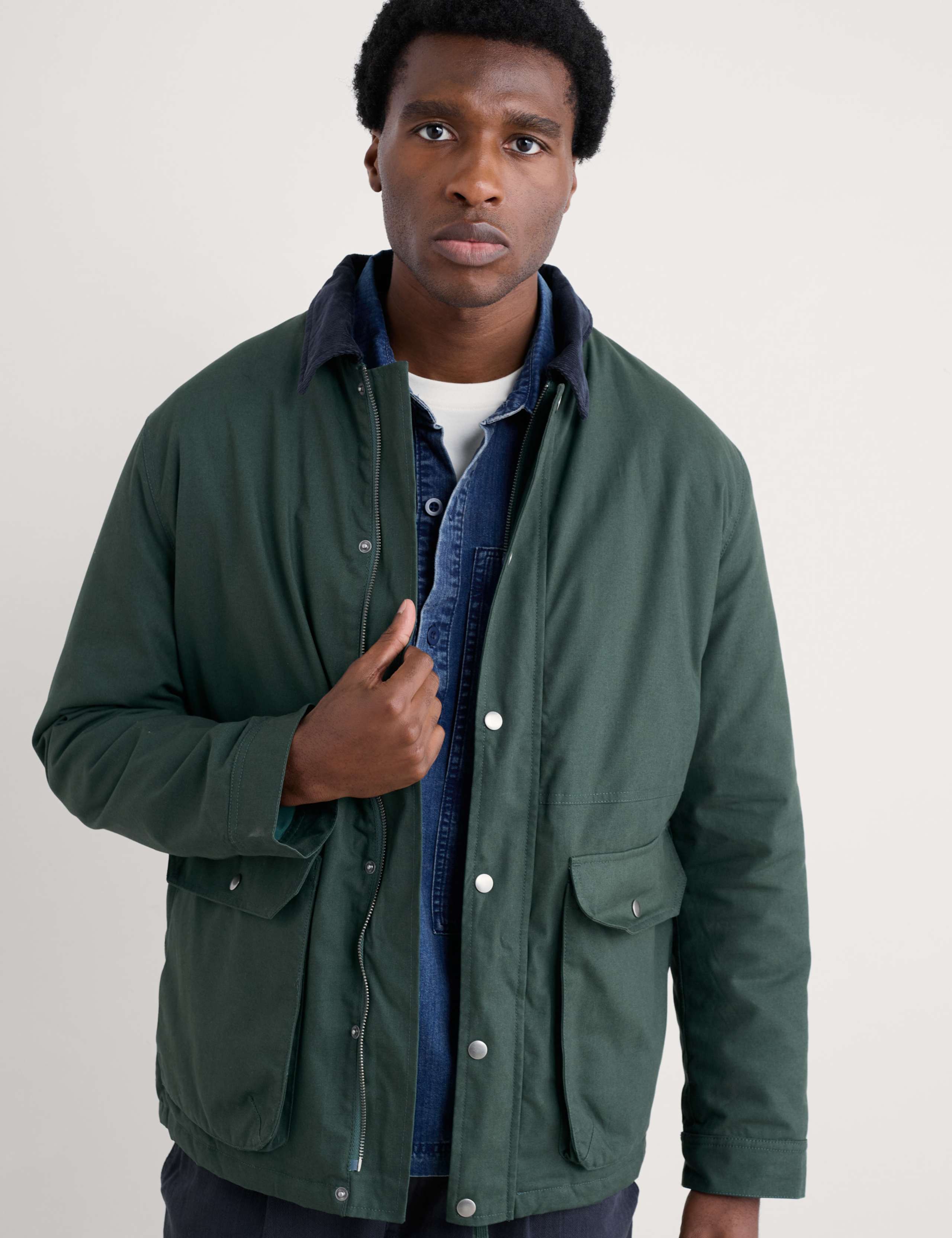 Pure Cotton Harrington Coat 3 of 4