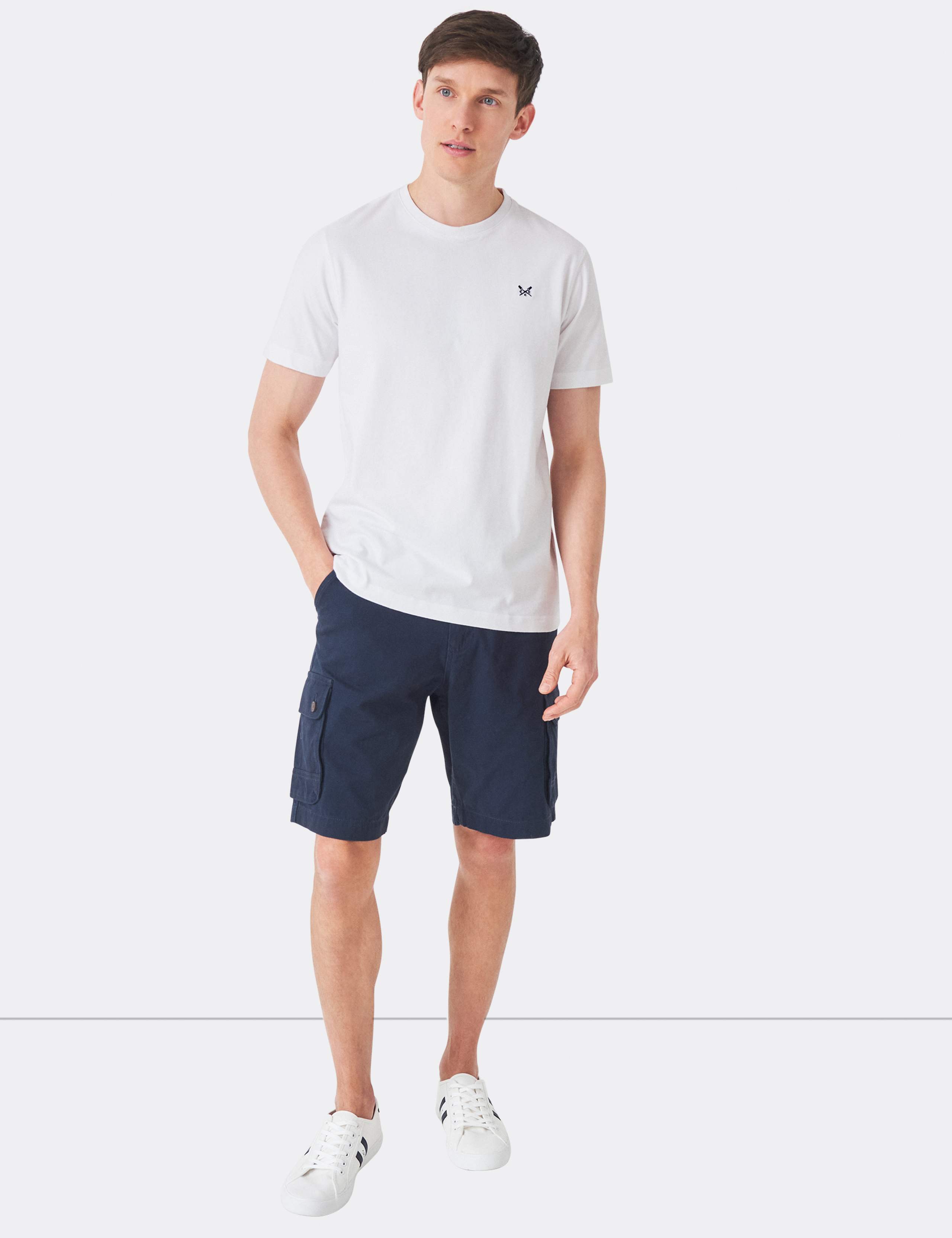 Pure Cotton Crew Neck T-Shirt 3 of 4