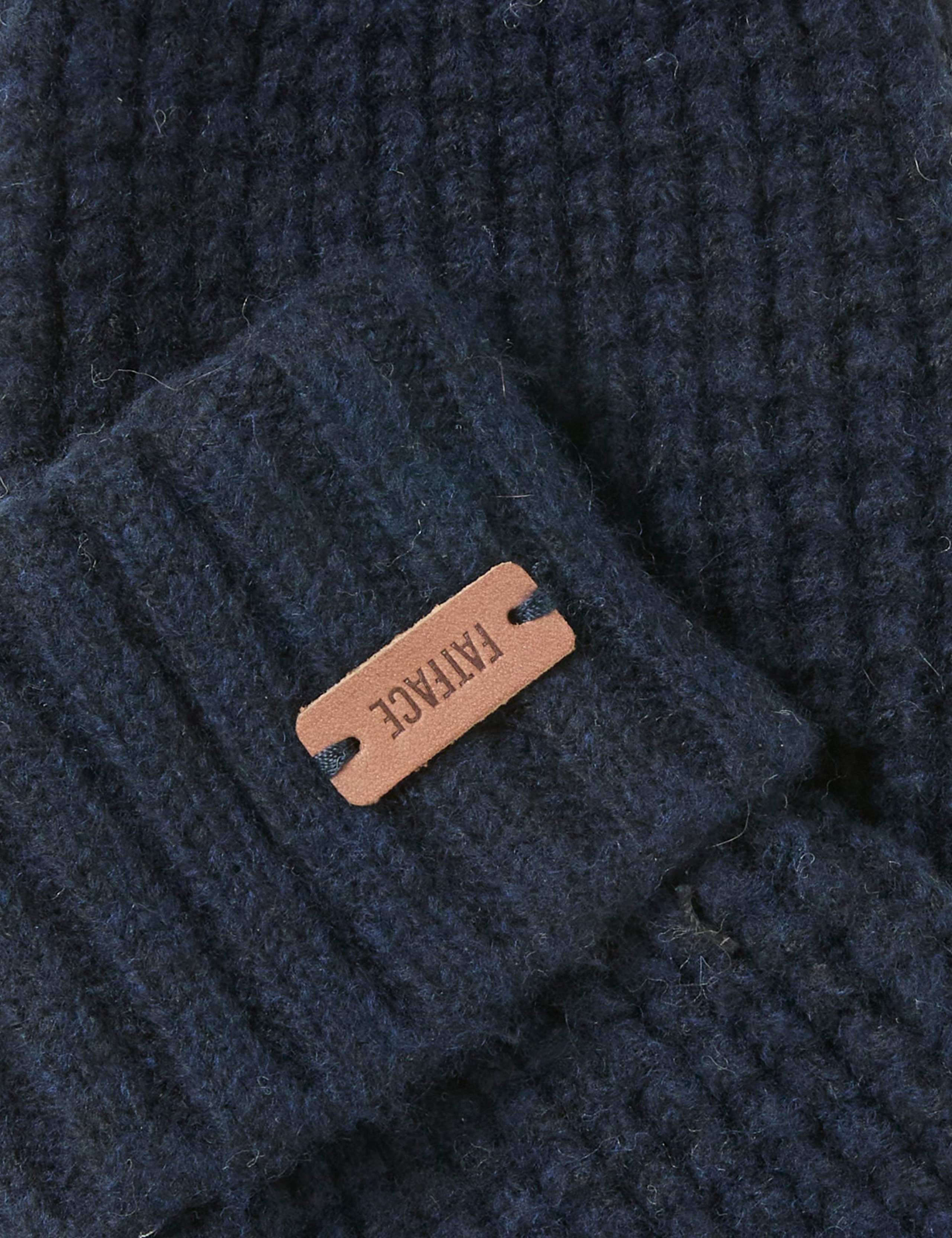 Cotton Blend Waffle Knitted Gloves 2 of 2