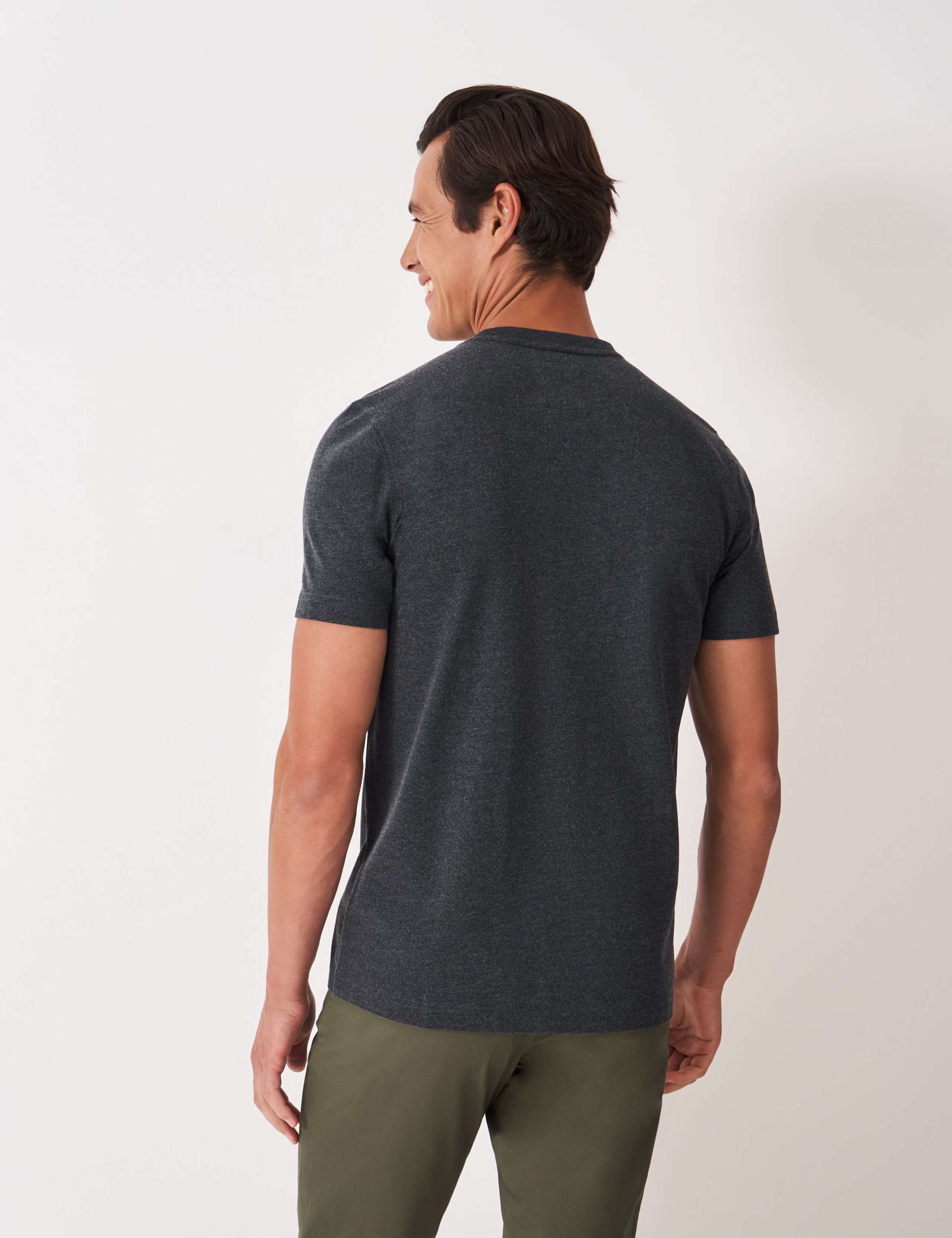 Pure Cotton Crew Neck T-Shirt 4 of 5