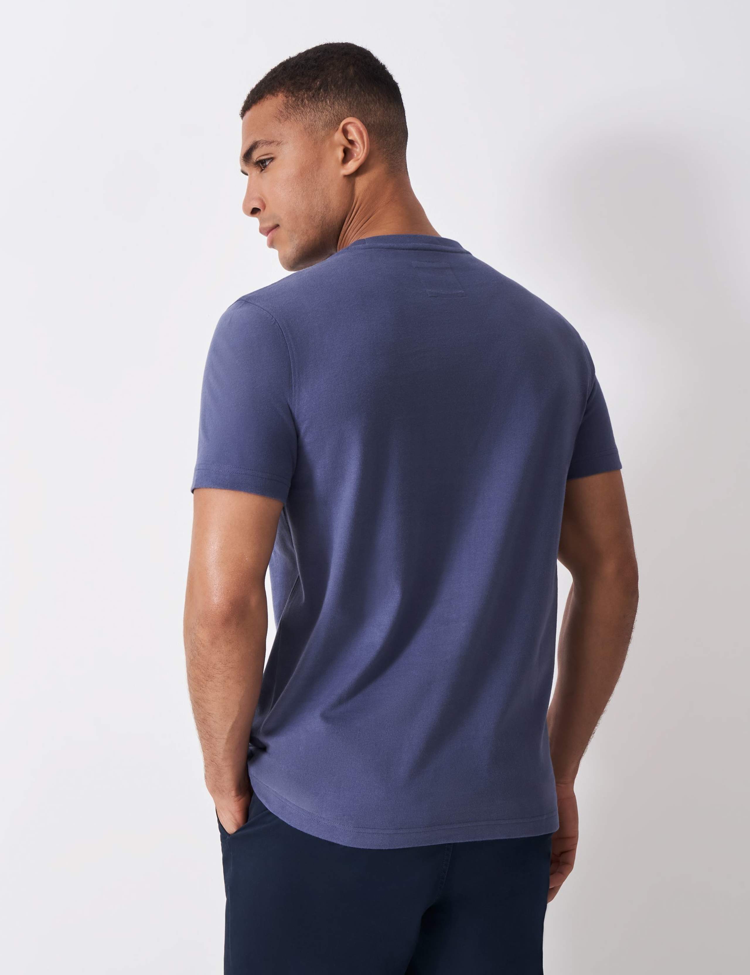 Pure Cotton Crew Neck T-Shirt 3 of 5