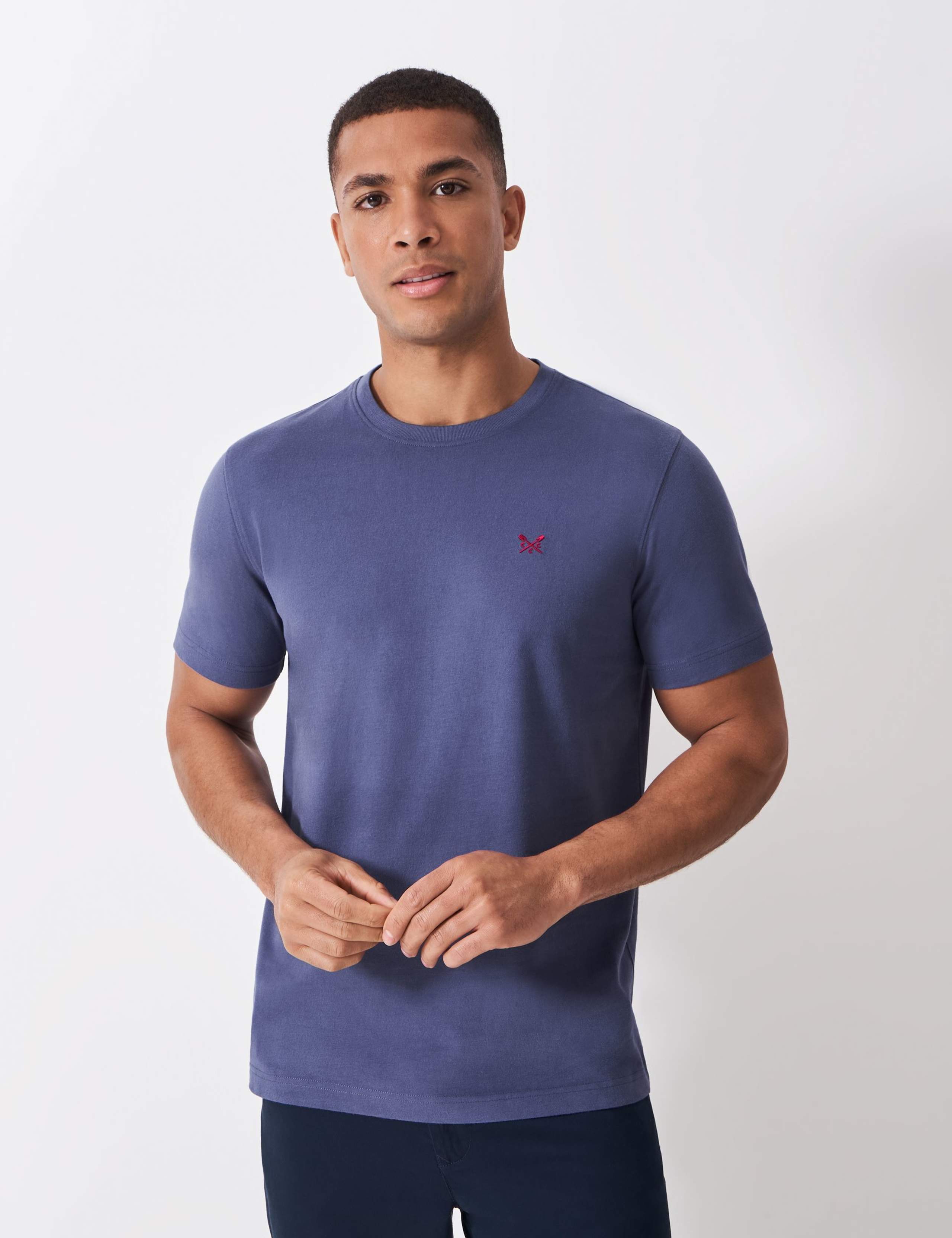 Pure Cotton Crew Neck T-Shirt 4 of 5