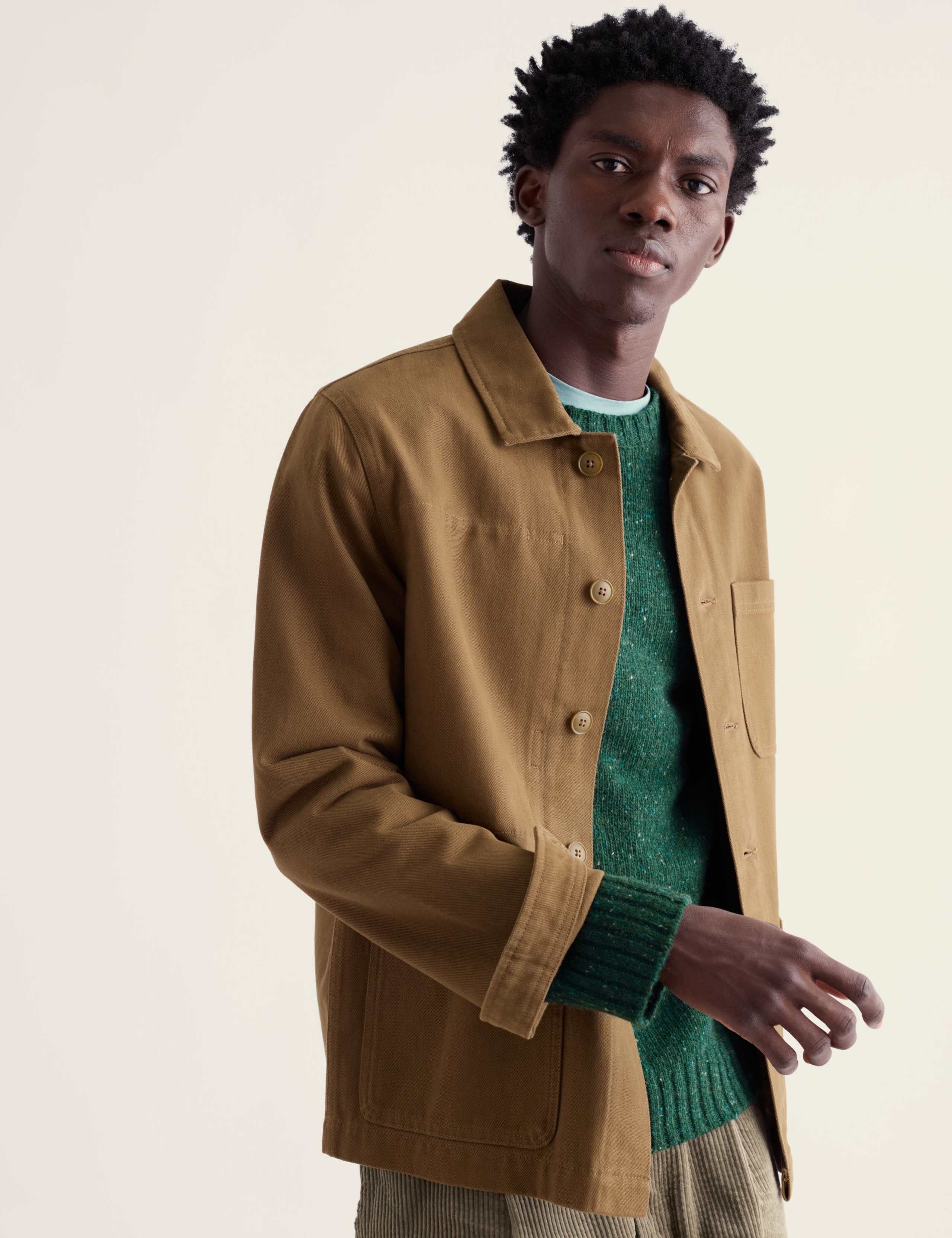 Pure Cotton Twill Utility Jacket 4 of 6