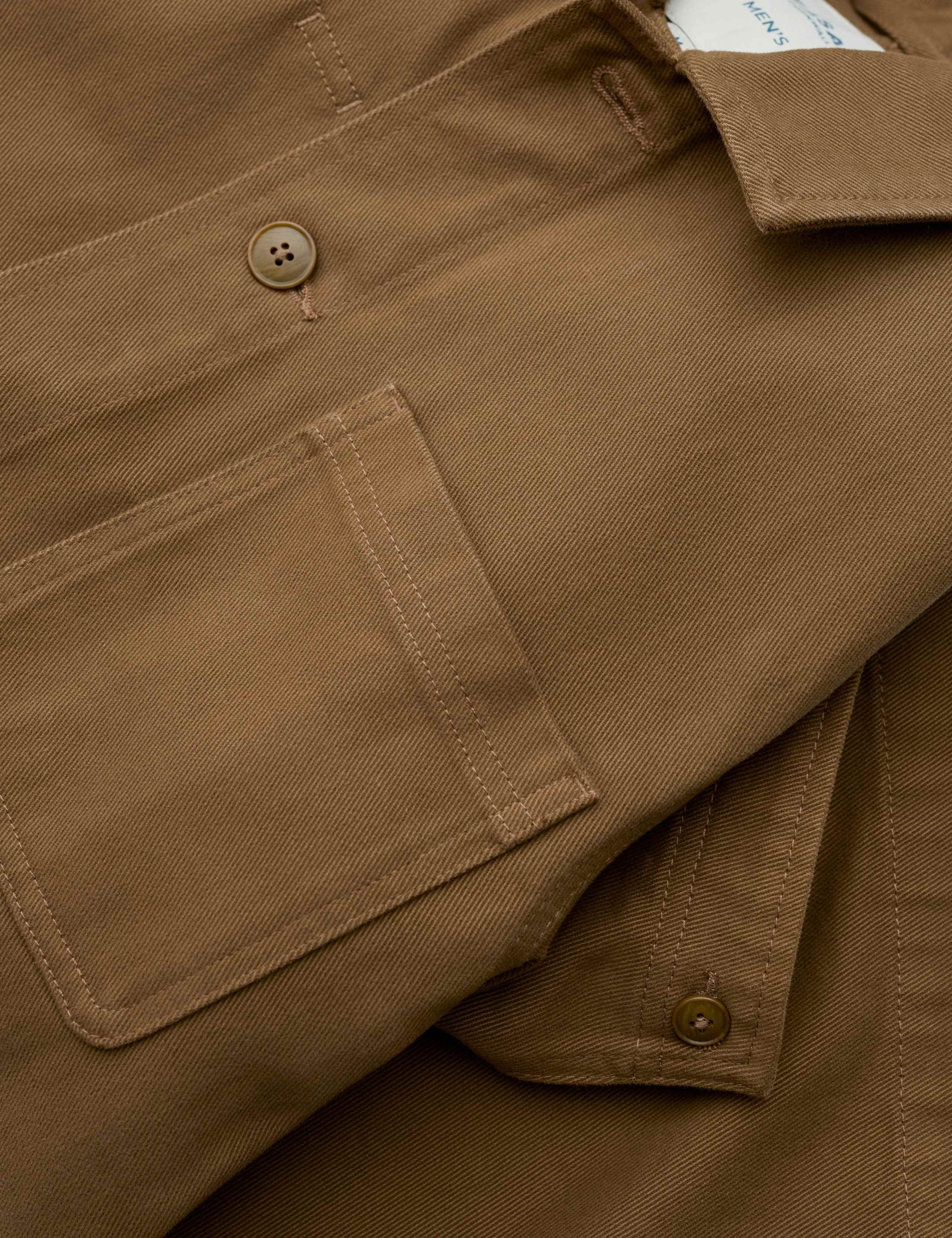 Pure Cotton Twill Utility Jacket 6 of 6