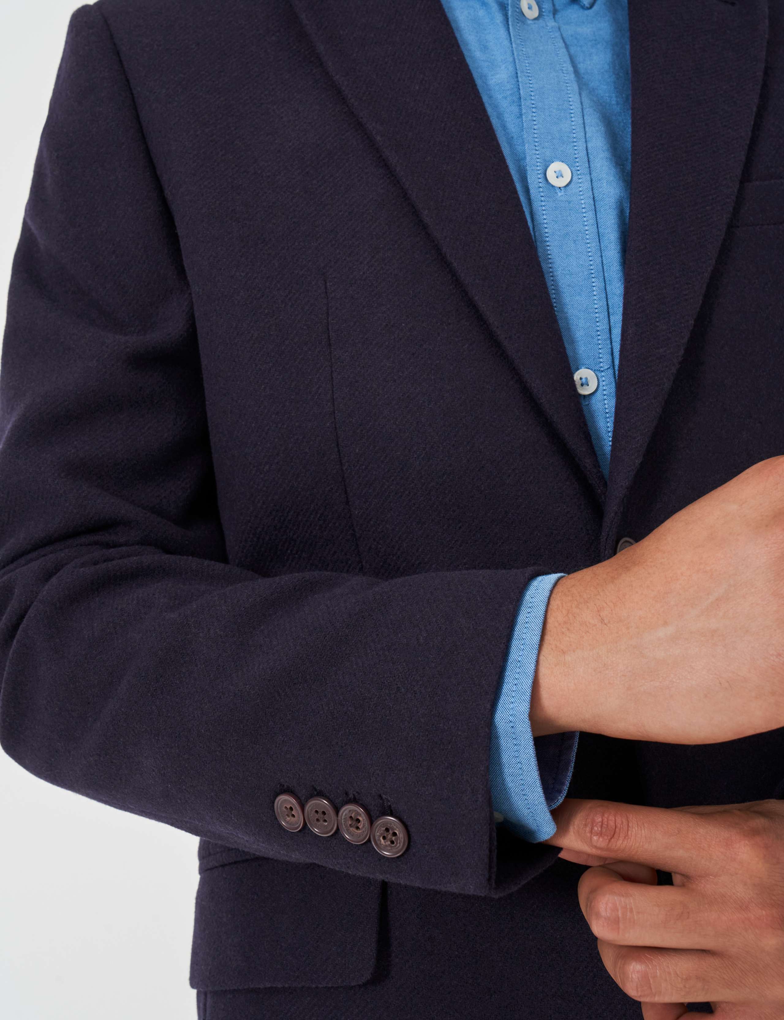 Wool Blend Blazer 4 of 5