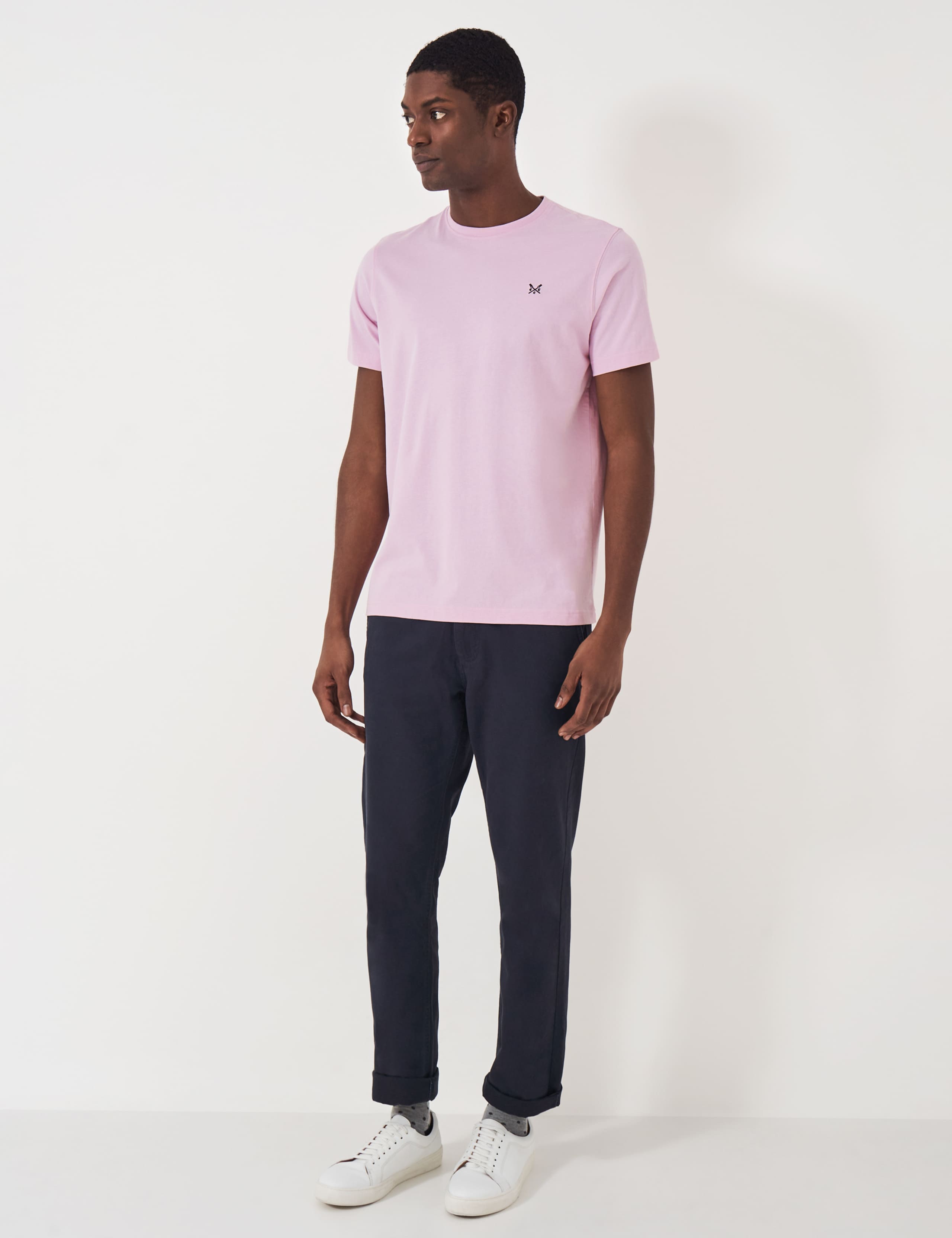 Pure Cotton Crew Neck T-Shirt 3 of 5