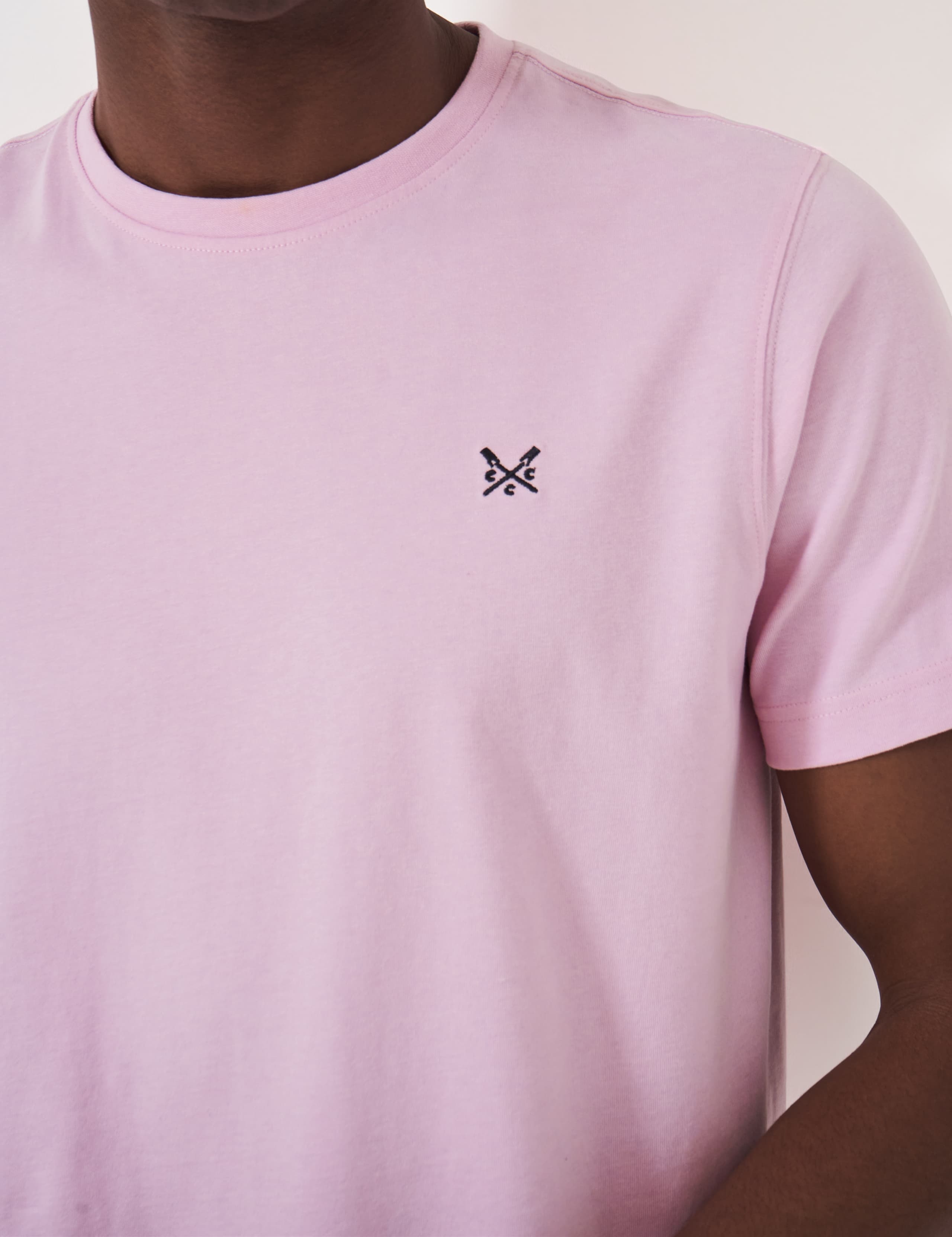 Pure Cotton Crew Neck T-Shirt 5 of 5