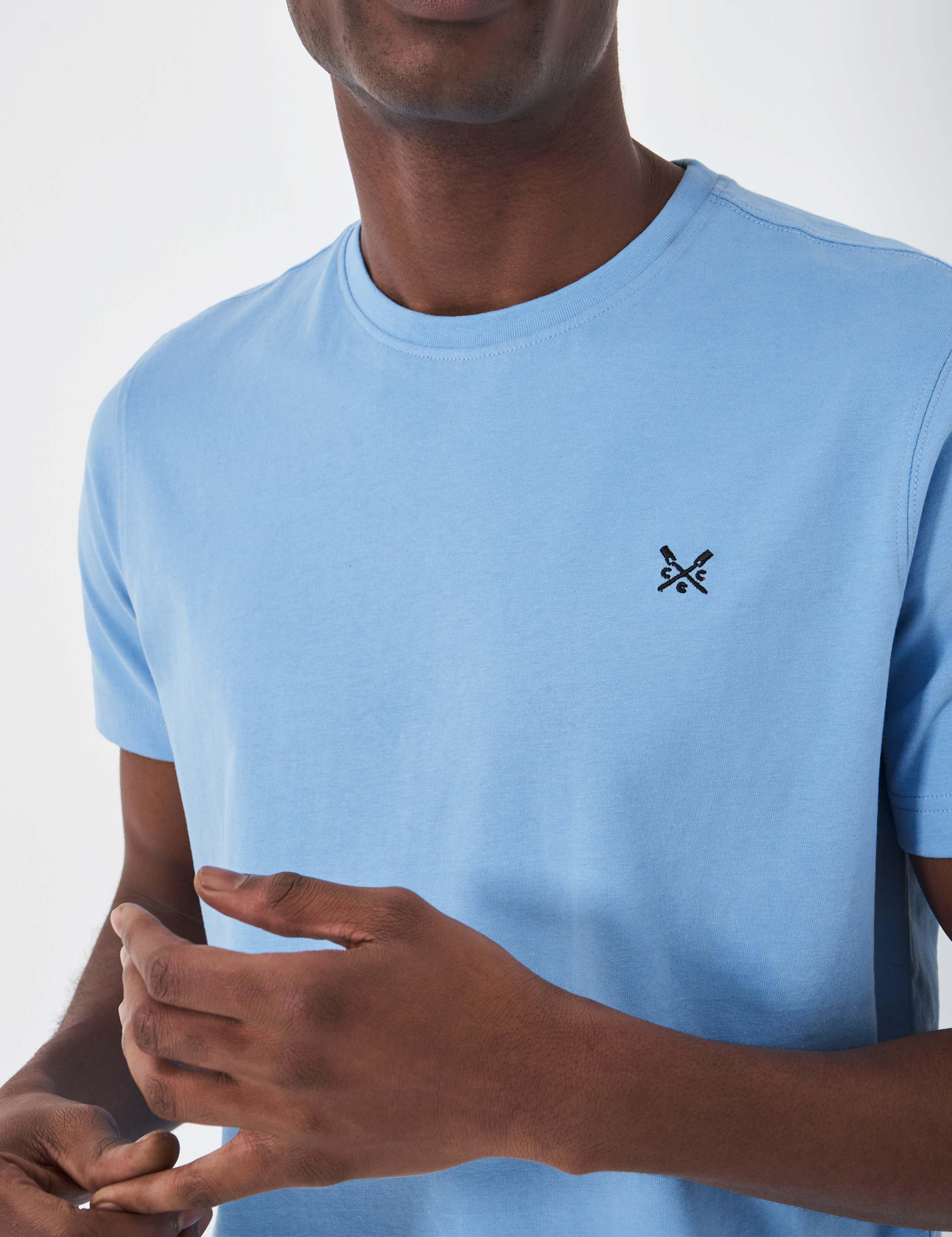 Pure Cotton Crew Neck T-Shirt 5 of 5