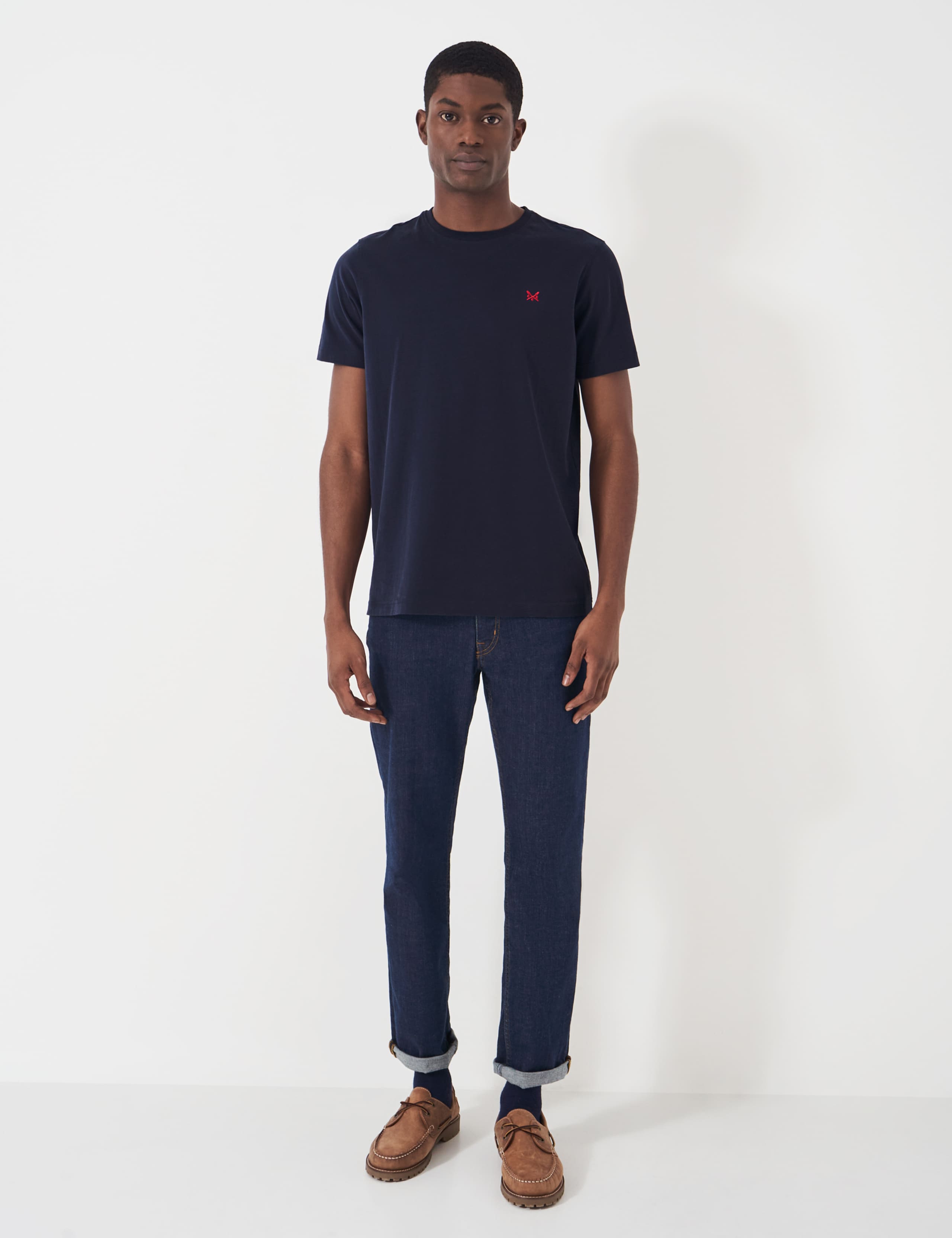 Pure Cotton Crew Neck T-Shirt 3 of 5