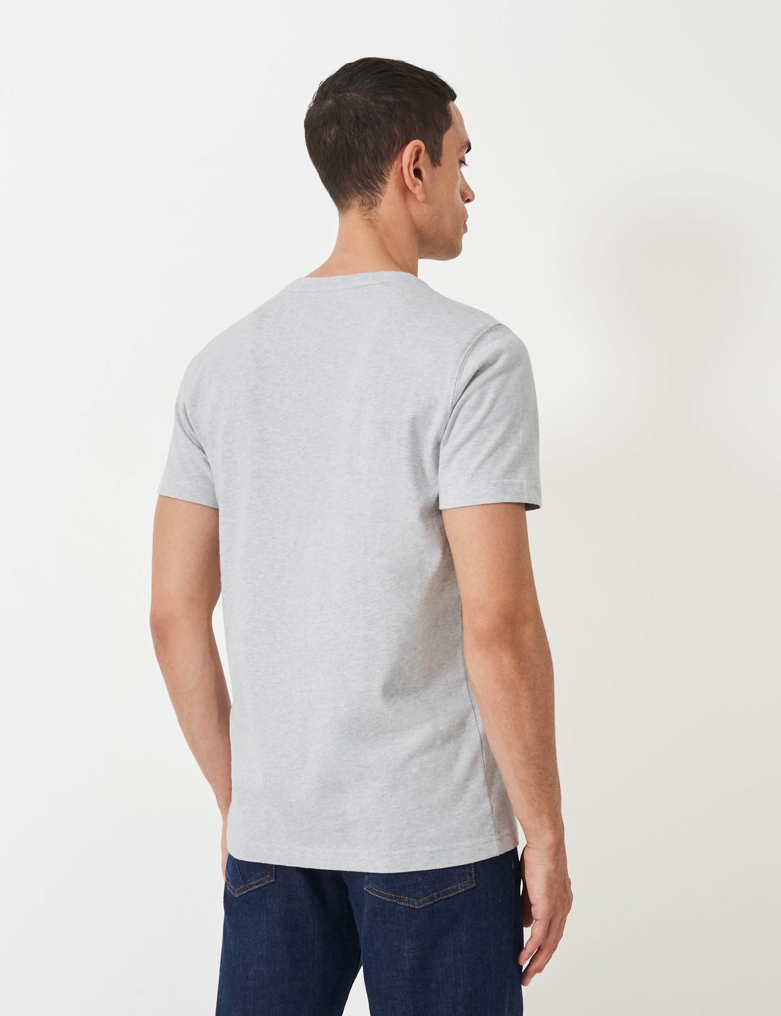 Pure Cotton Crew Neck T-Shirt 4 of 5