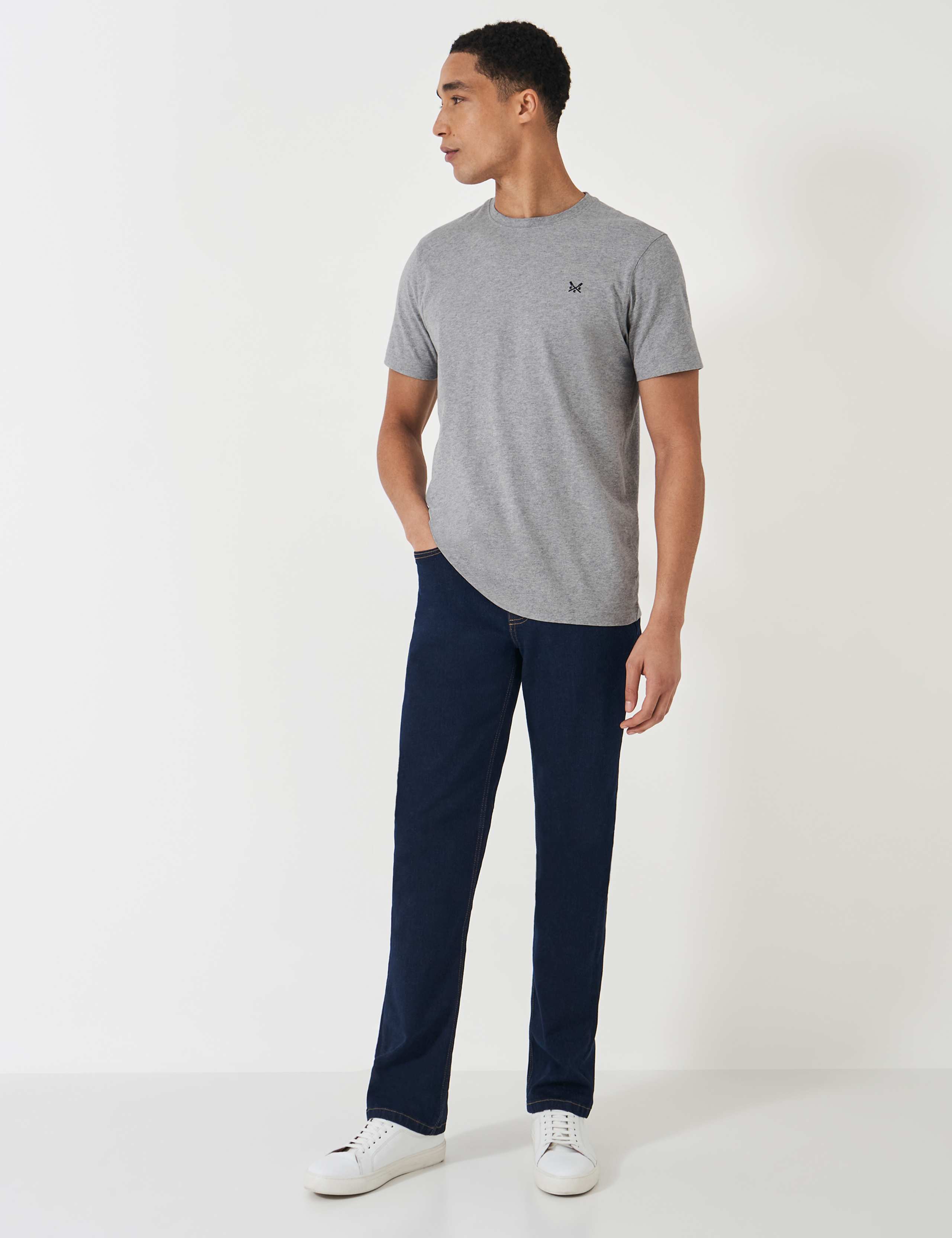 Pure Cotton Crew Neck T-Shirt 3 of 6