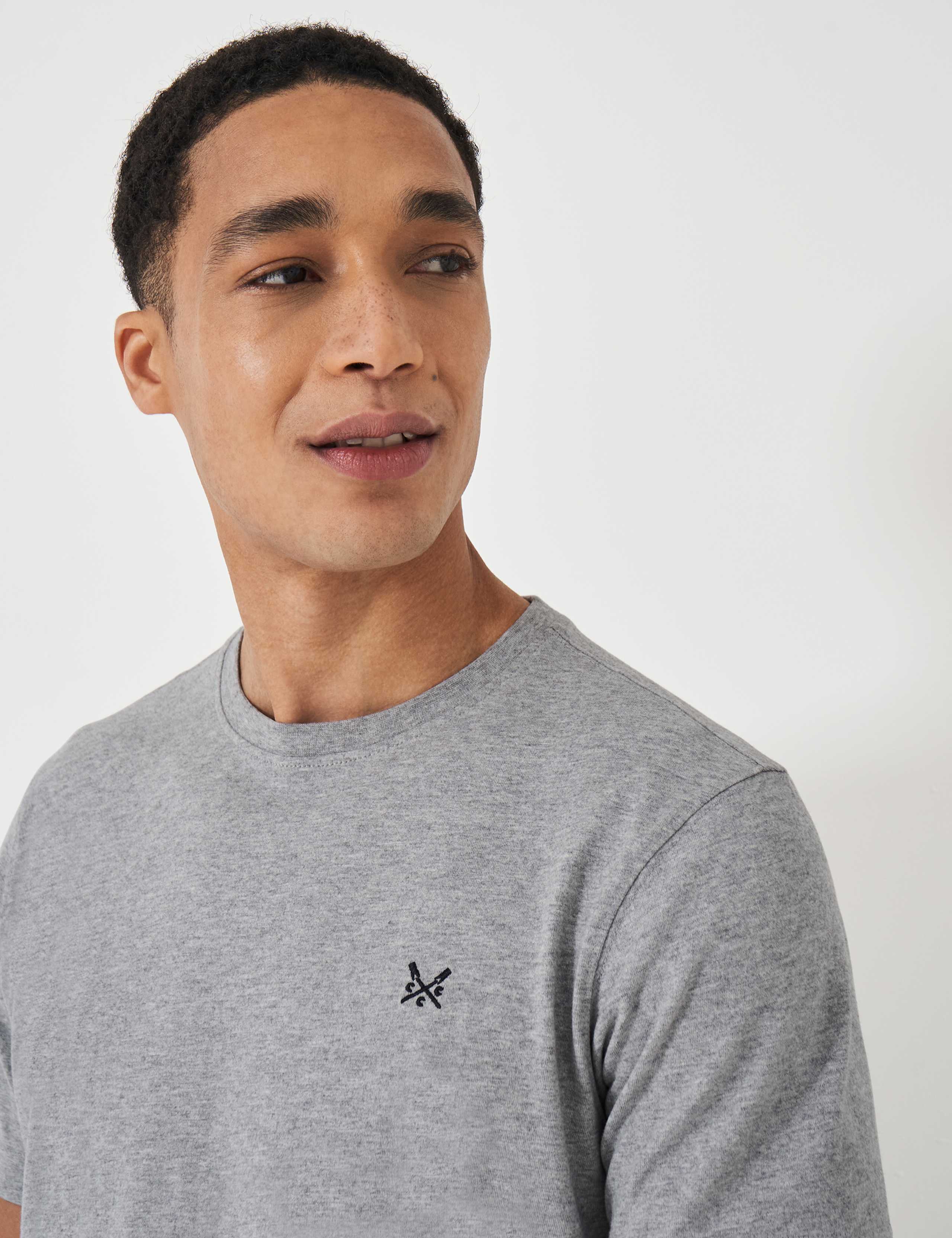 Pure Cotton Crew Neck T-Shirt 5 of 6