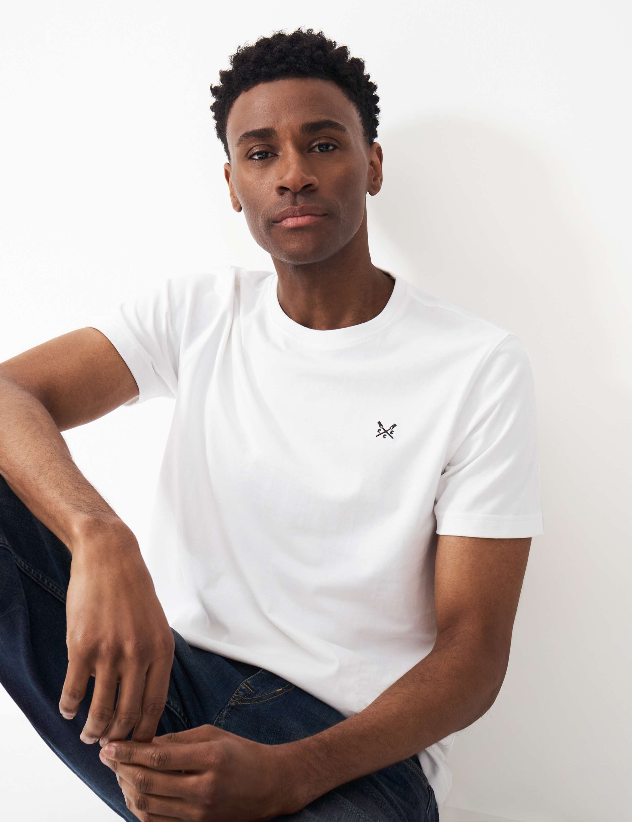 Pure Cotton Crew Neck T-Shirt 5 of 5