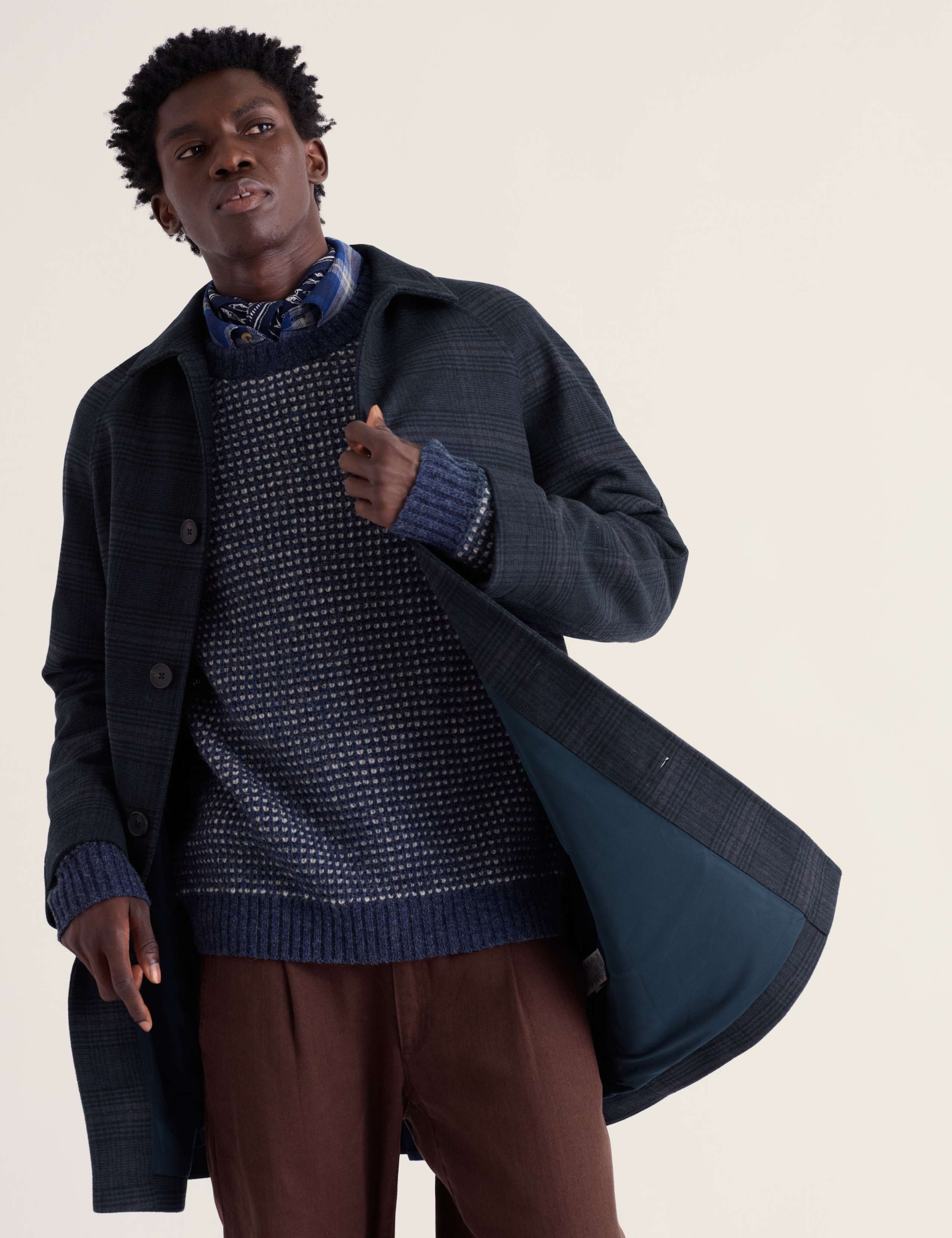 Men's Wool Blend Roskorwell Coat 5 of 5