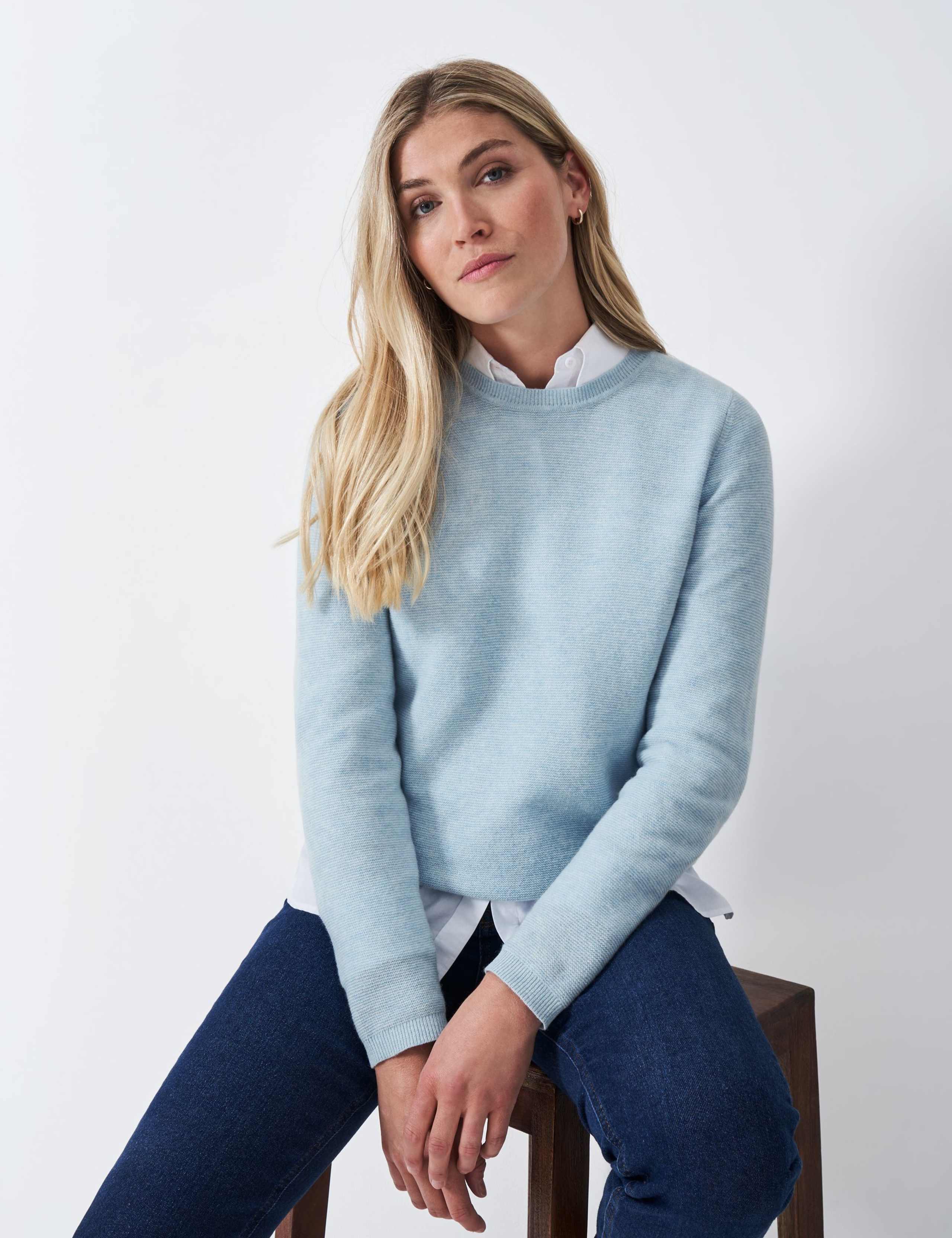 Merino Wool Rich Crew Neck Jumper 5 of 5