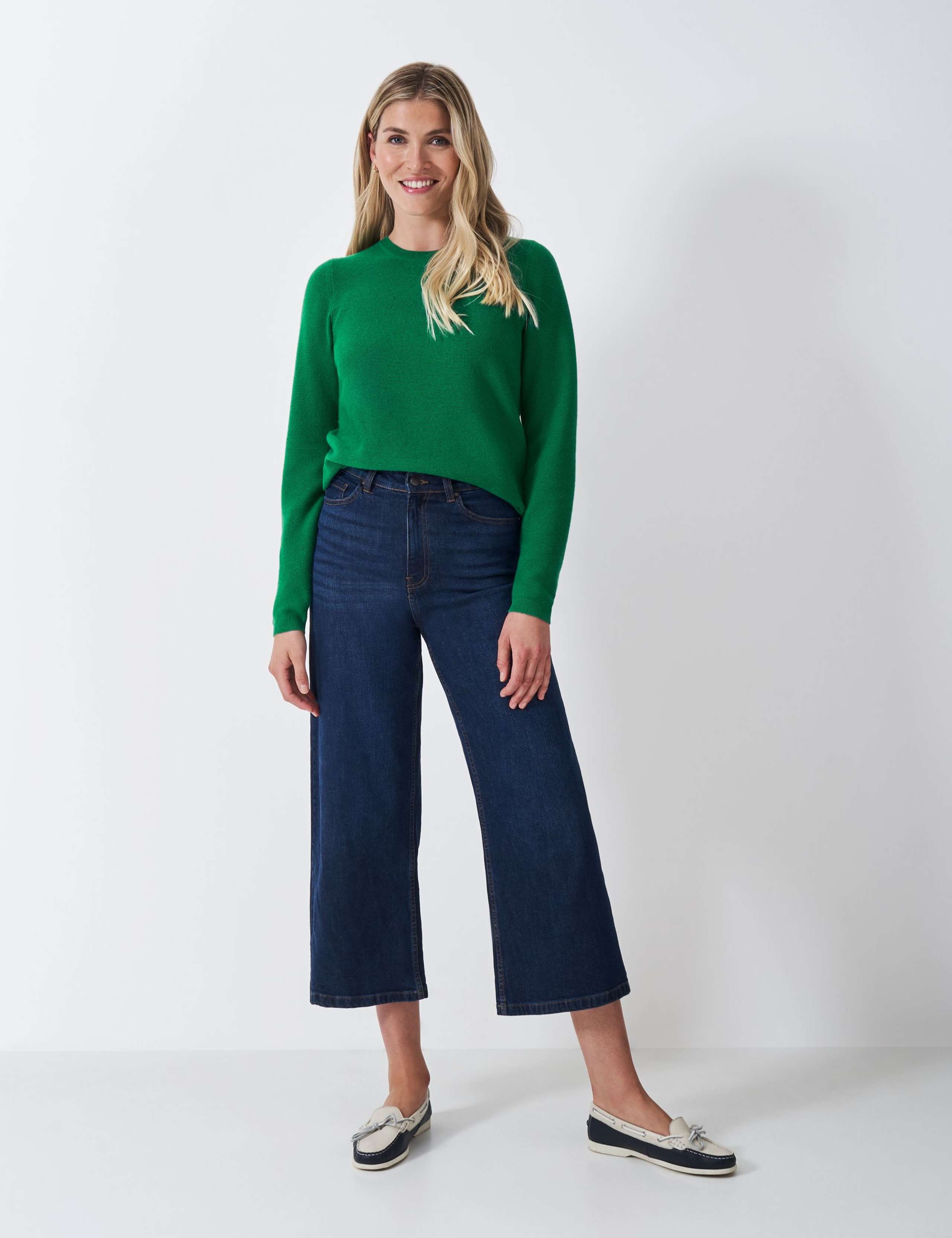 Merino Wool Rich Crew Neck Jumper 1 of 5