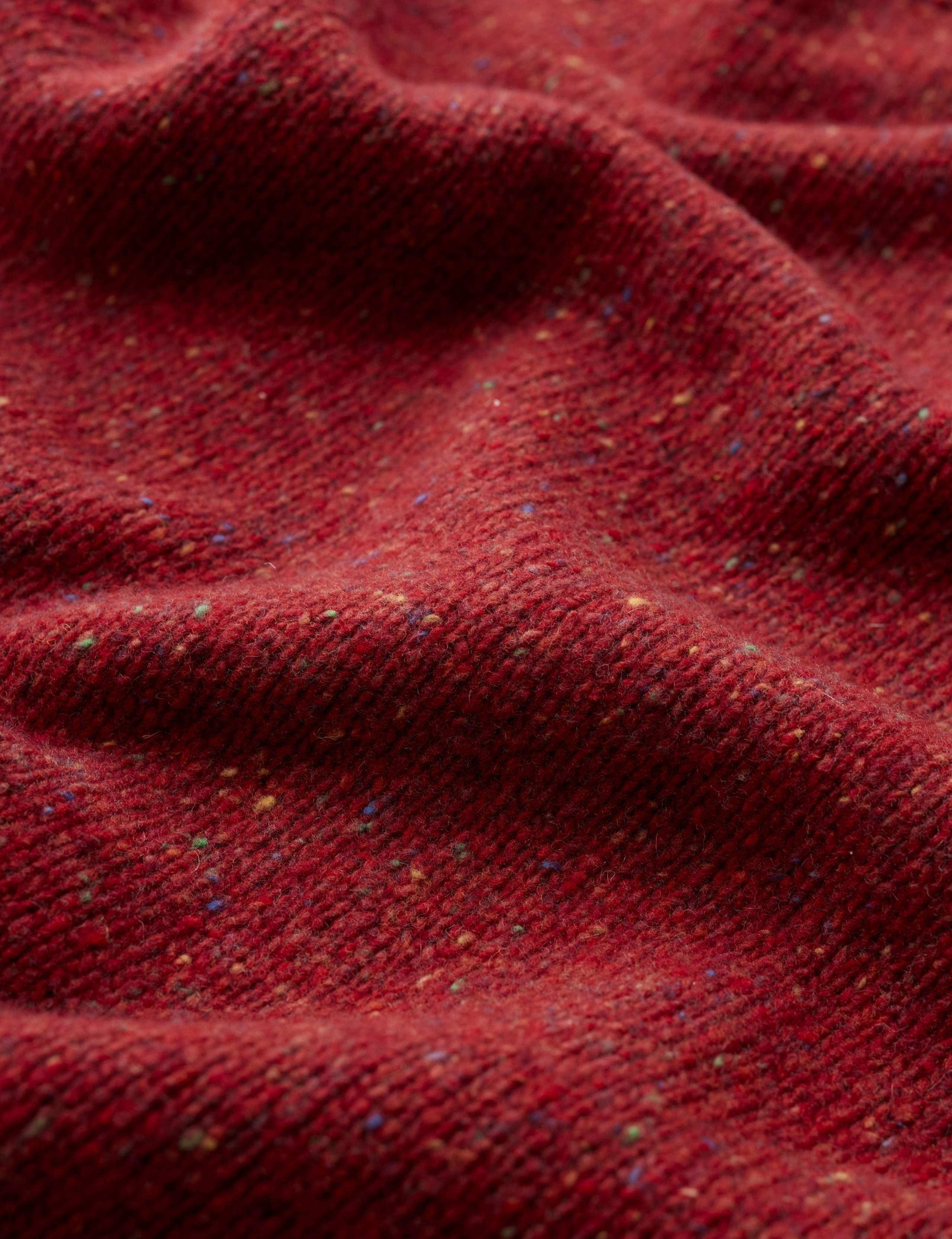 Merino Wool Rich Flecked Crew Neck Jumper 5 of 5