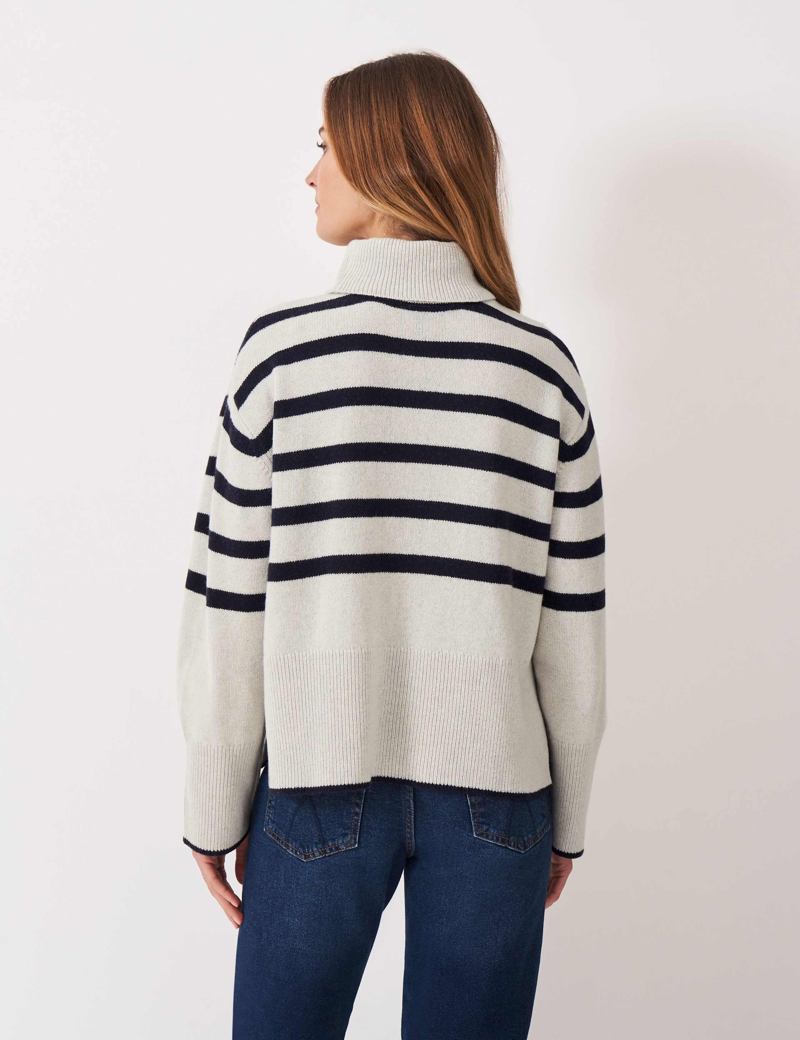 Wool Rich Textured Roll Neck Jumper 5 of 5