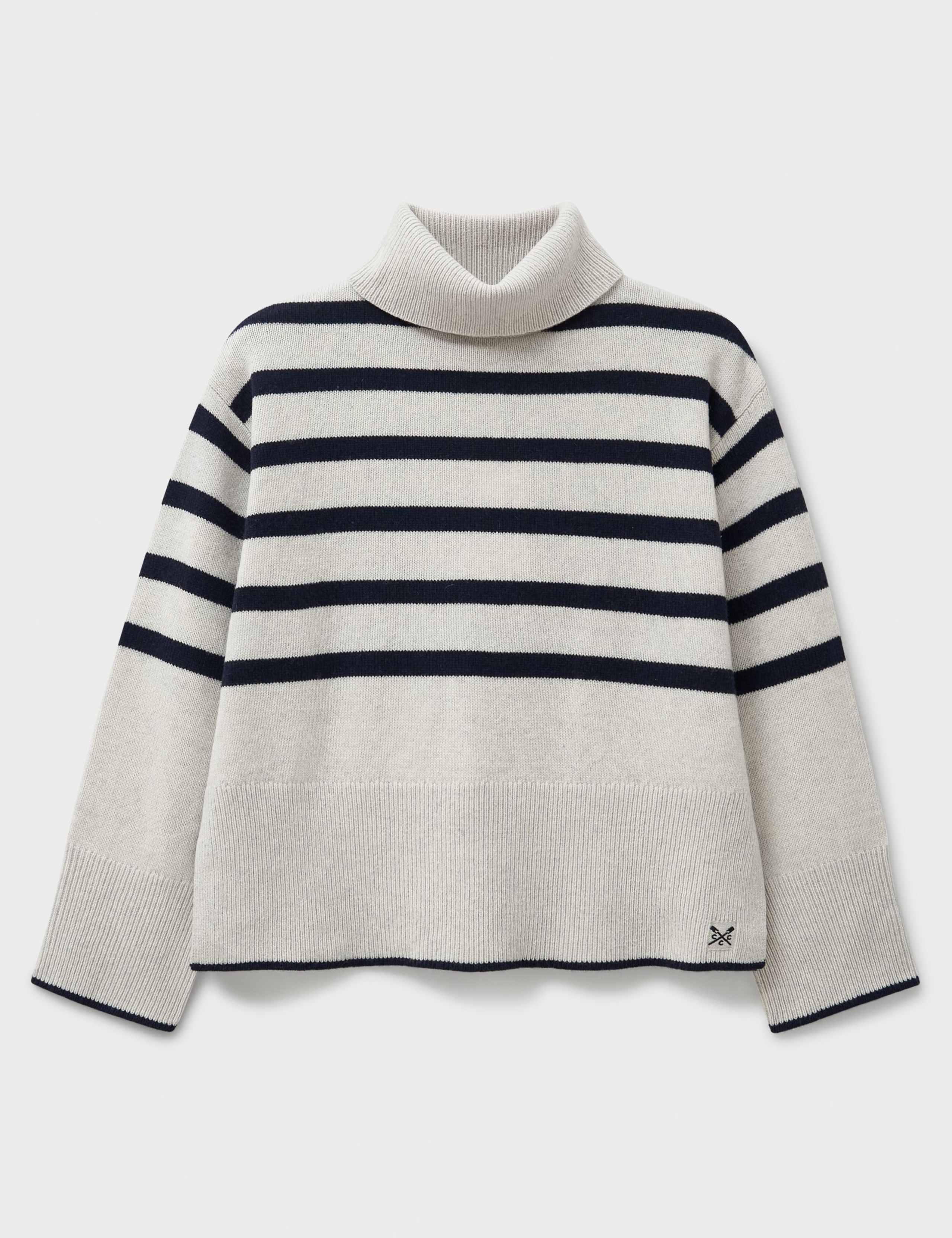 Wool Rich Textured Roll Neck Jumper 2 of 5