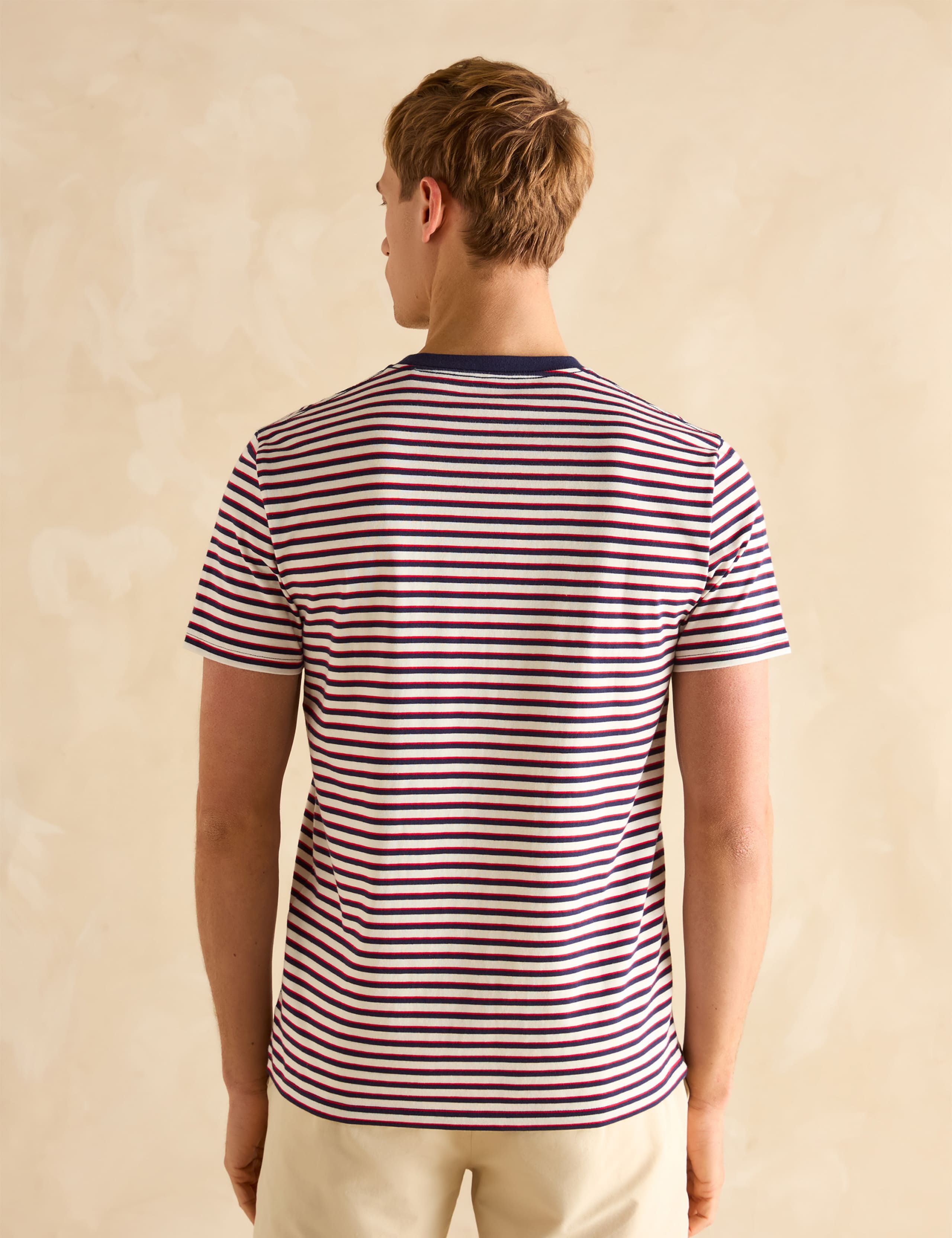 Boathouse Pure Cotton Striped T-Shirt 4 of 5