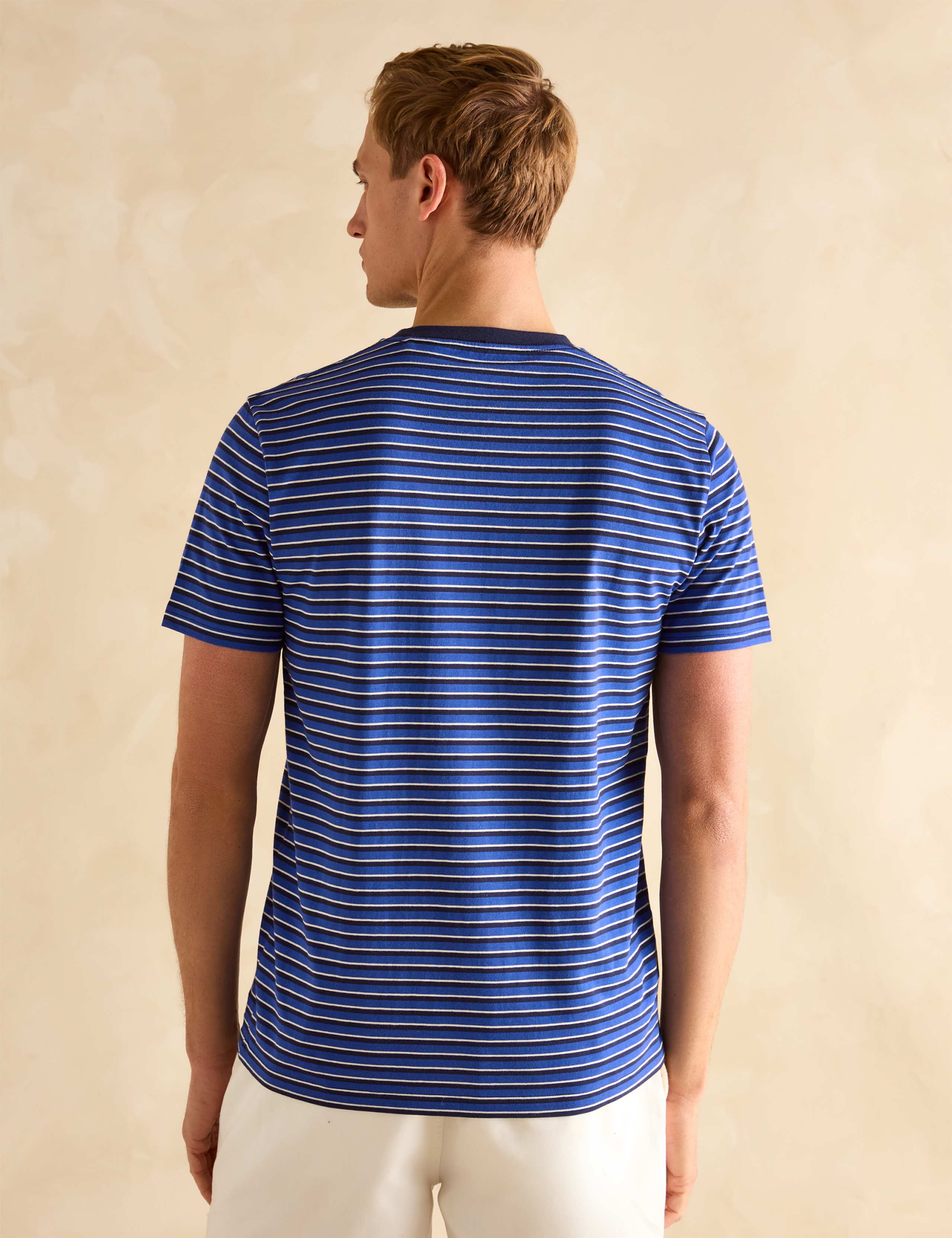 Boathouse Pure Cotton Striped T-Shirt 4 of 6