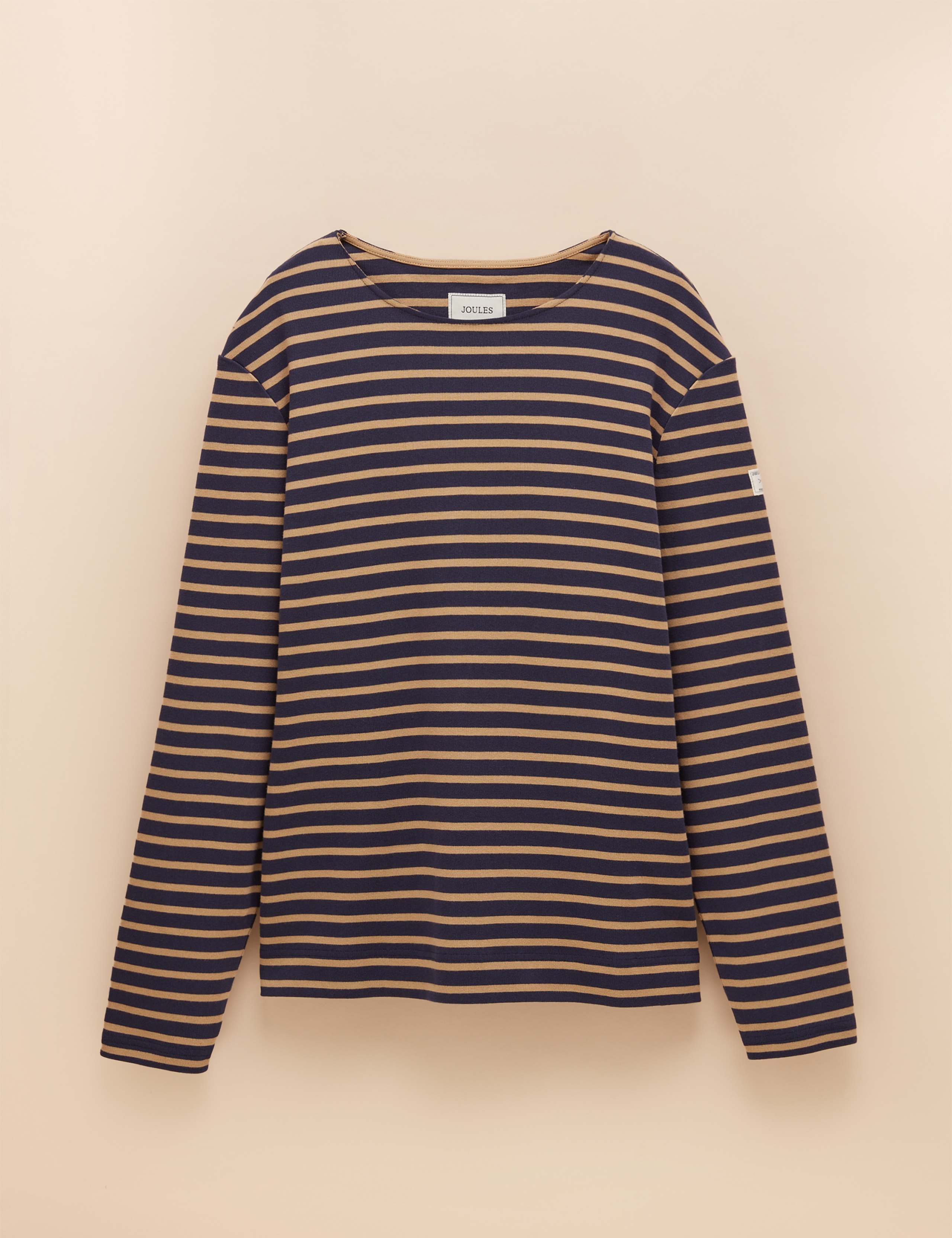 Pure Cotton Striped Long Sleeve Top 2 of 4