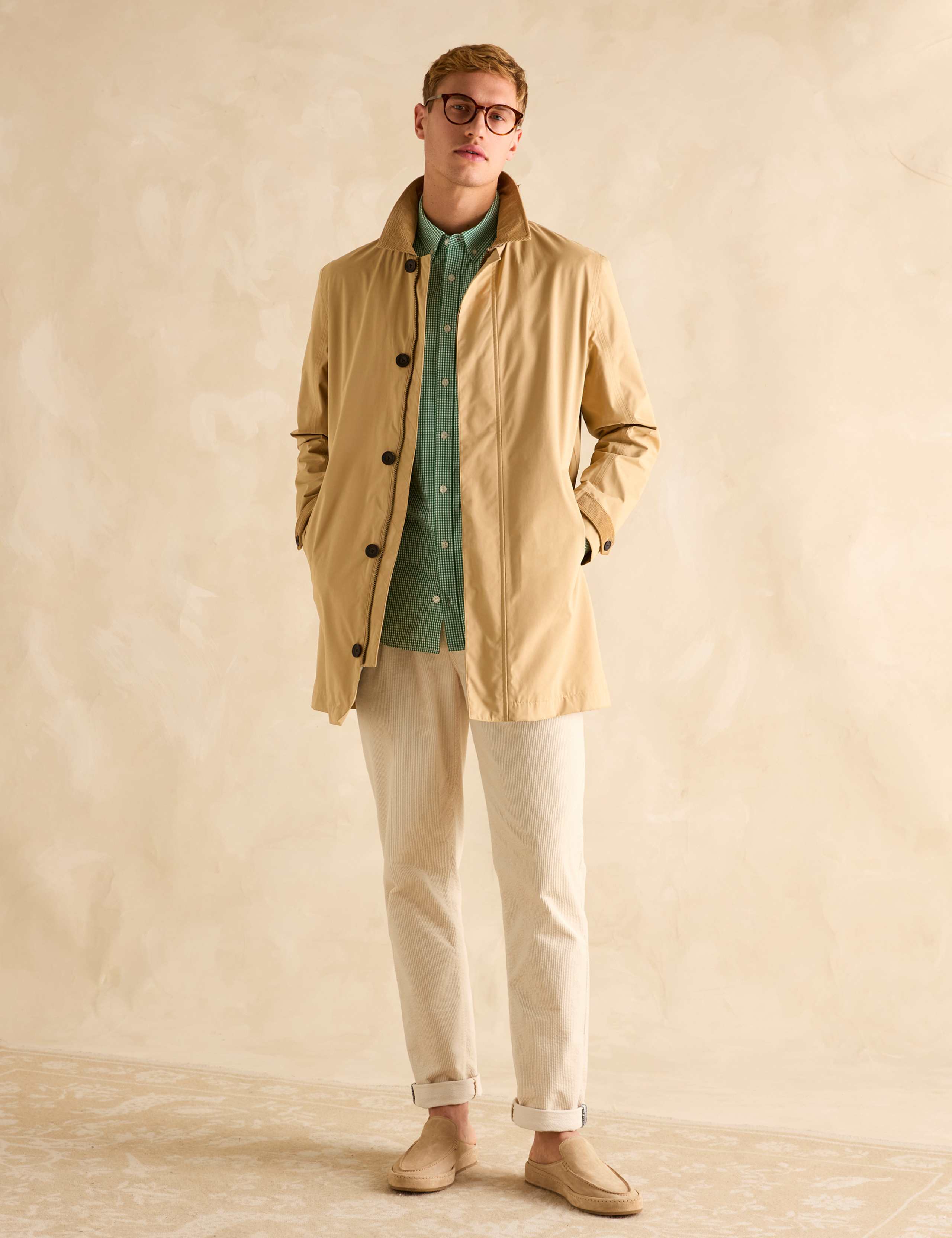 Pure Cotton Check Oxford Shirt 3 of 7