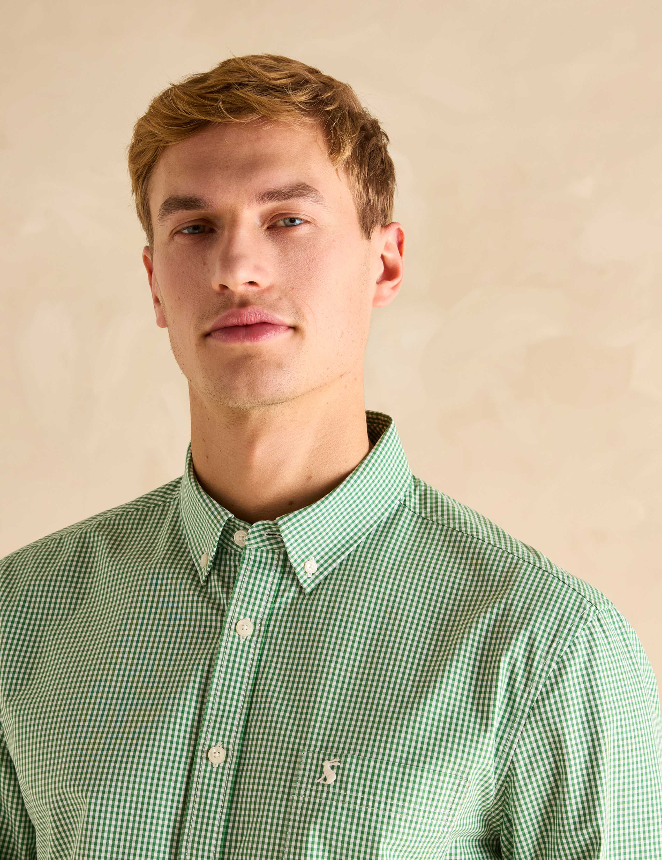 Pure Cotton Check Oxford Shirt 4 of 7