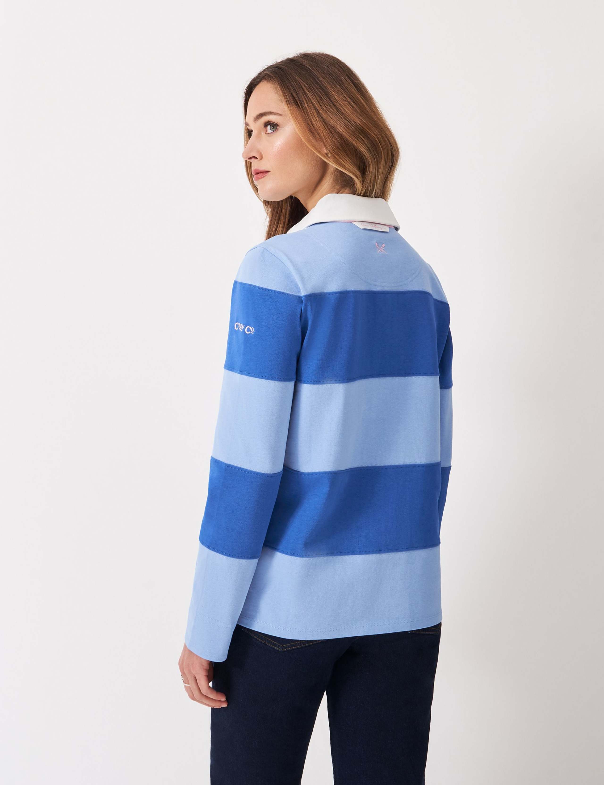 Pure Cotton Striped Rugby Top 4 of 5