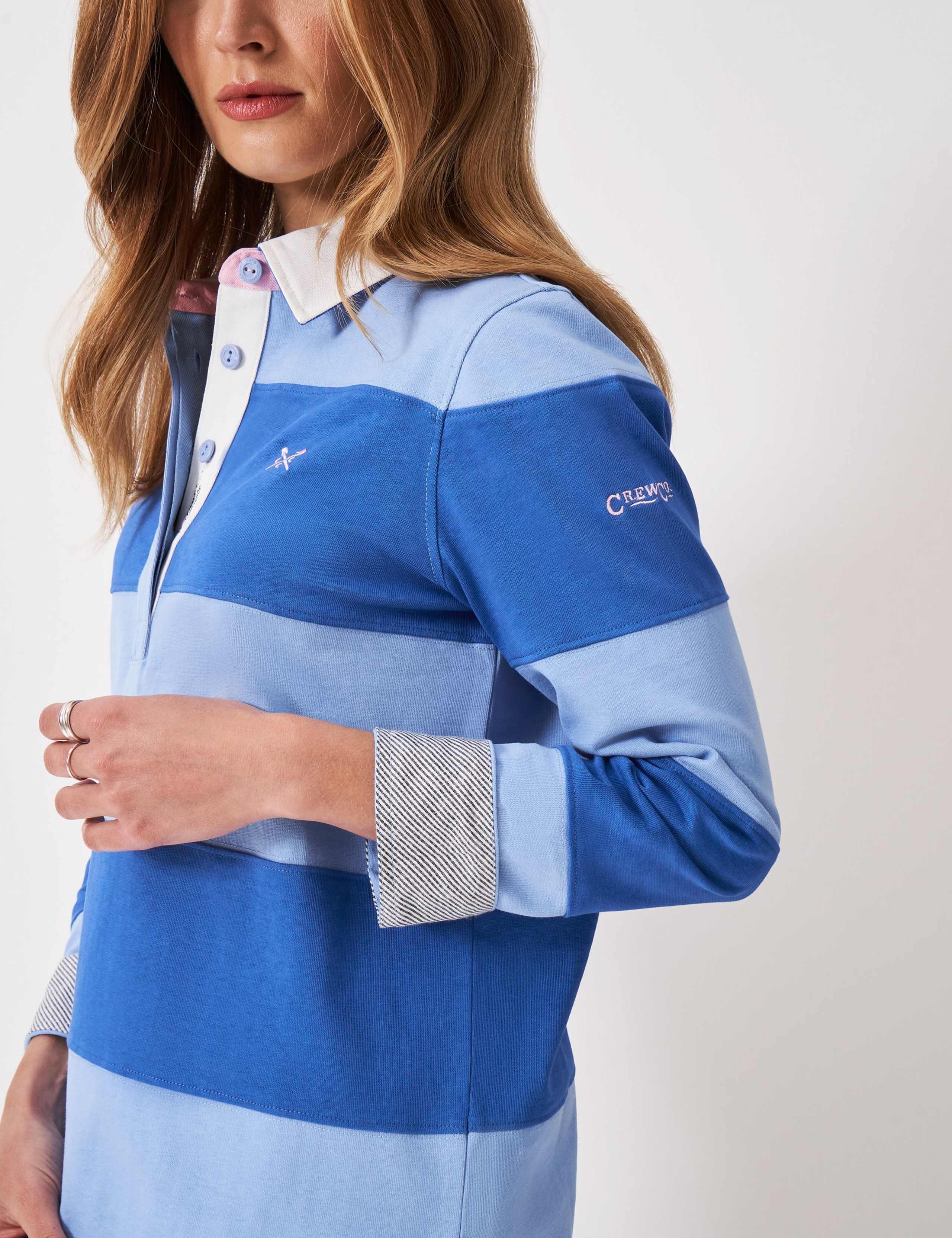 Pure Cotton Striped Rugby Top 5 of 5