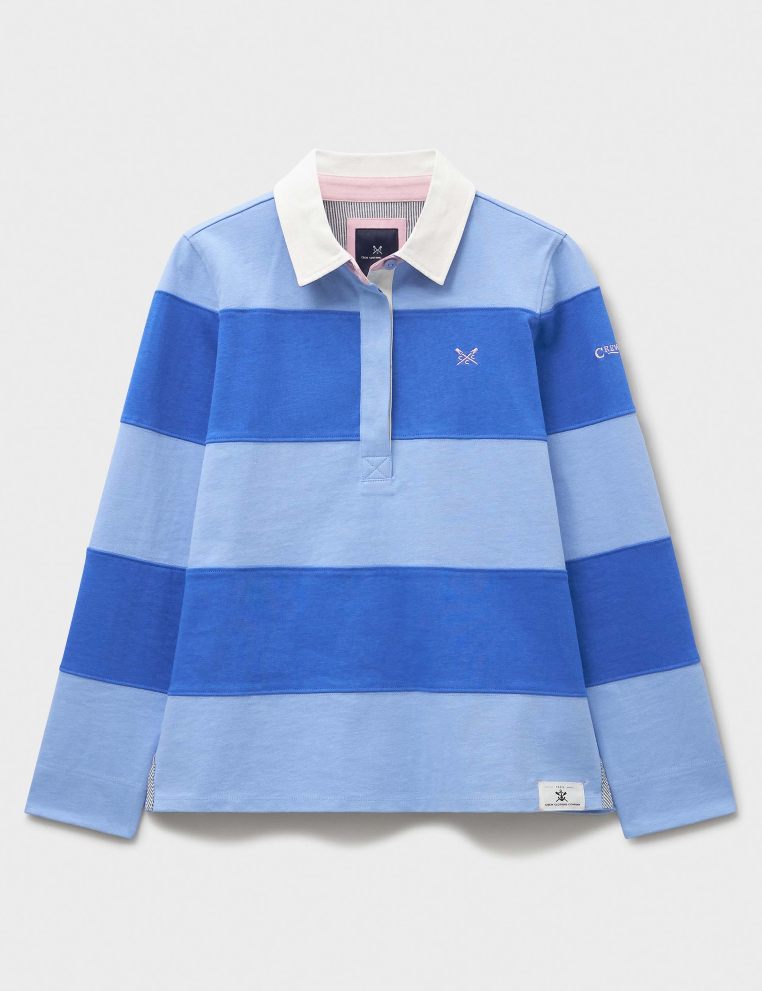 Pure Cotton Striped Rugby Top 2 of 5