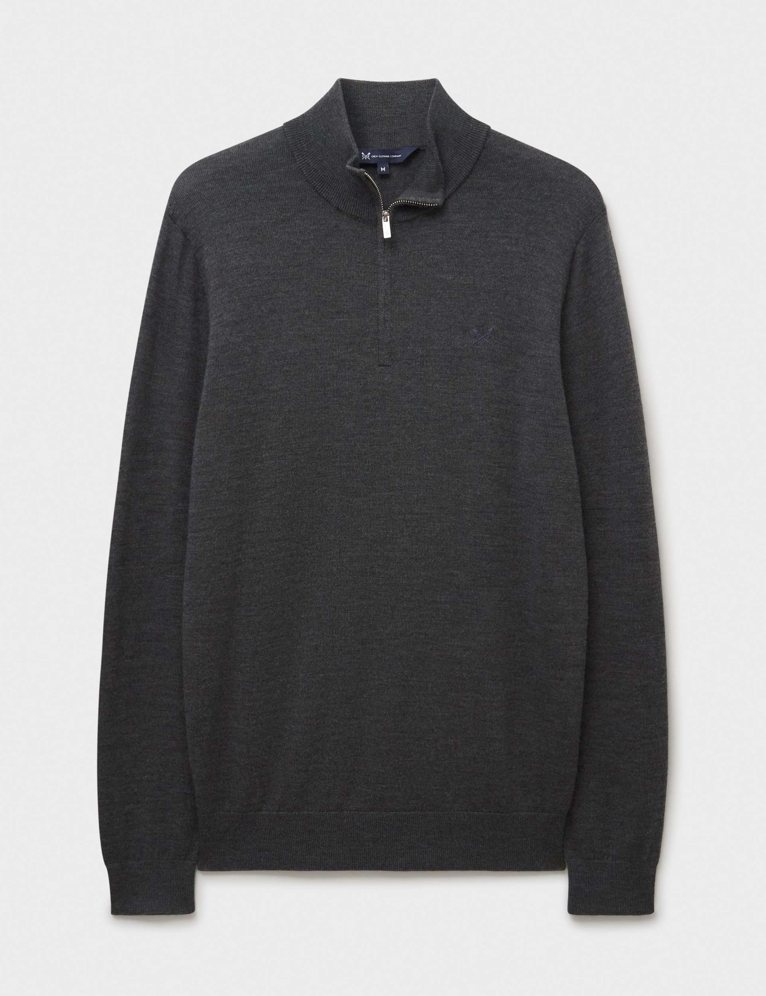 Pure Merino Wool Half Zip Jumper 2 of 5