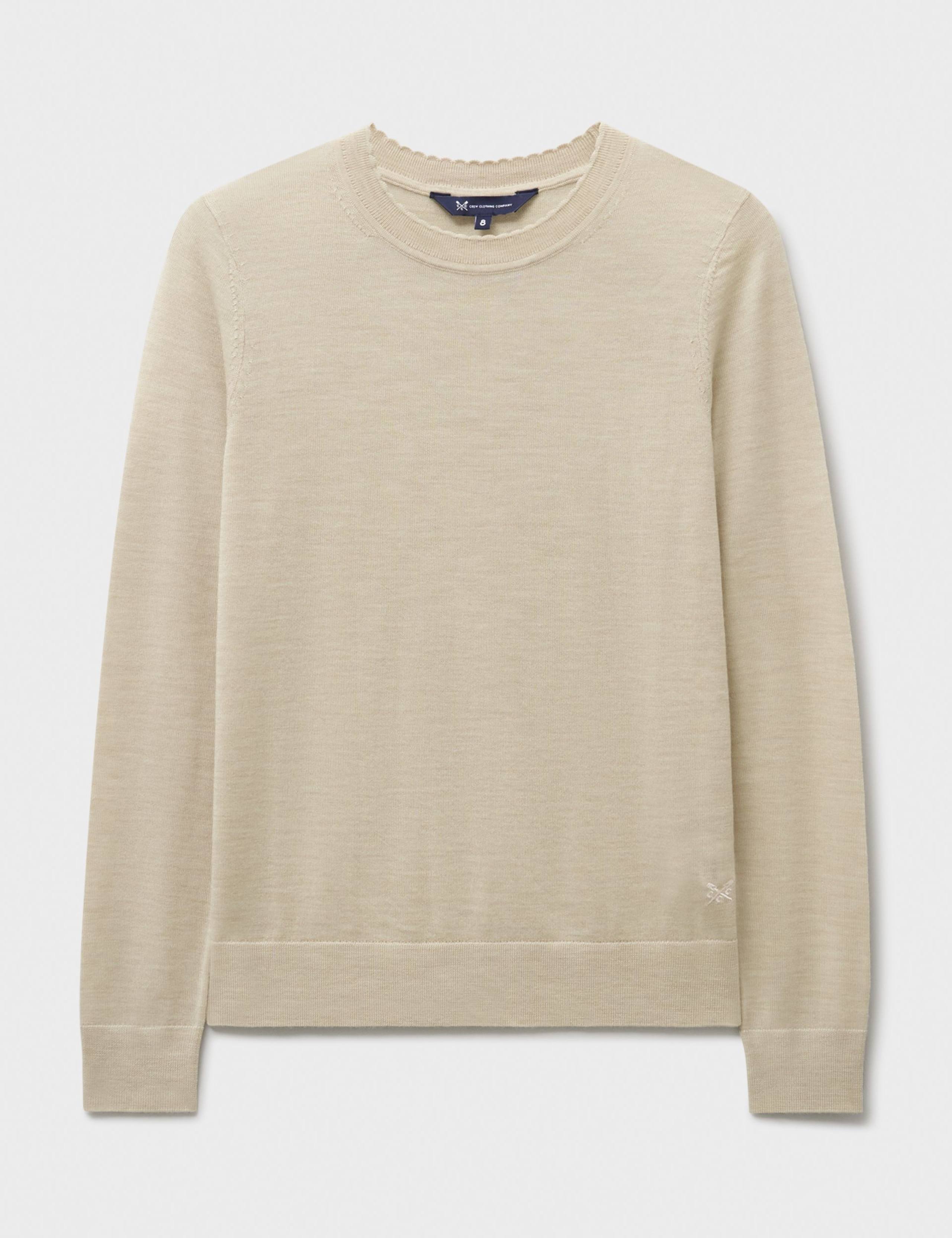 Pure Merino Wool Crew Neck Jumper 2 of 5
