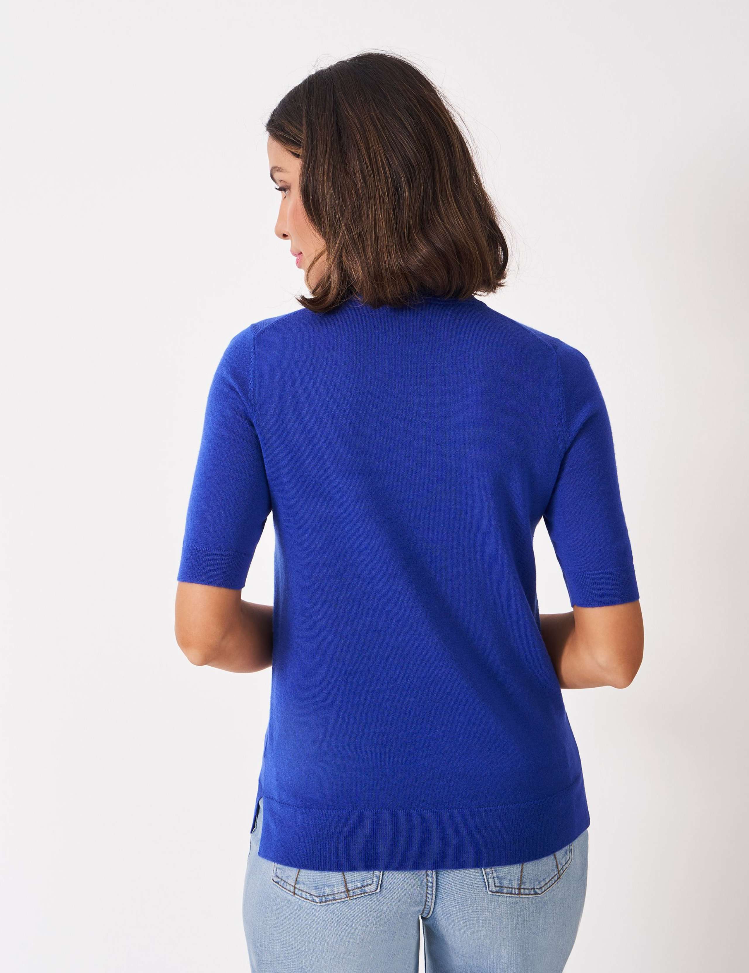 Pure Merino Wool Knitted Top 4 of 5