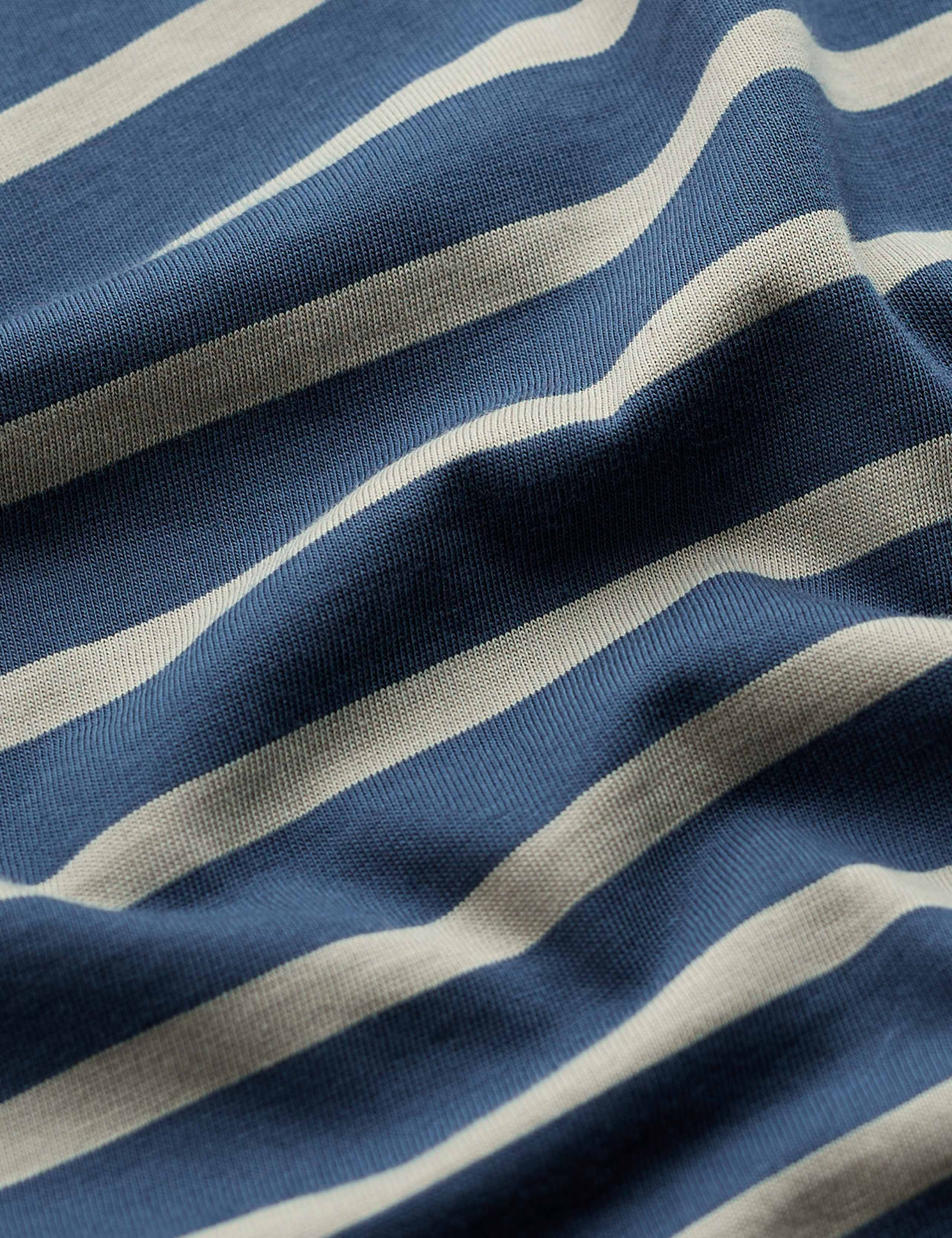 Pure Cotton Striped Long Sleeve Top 5 of 5