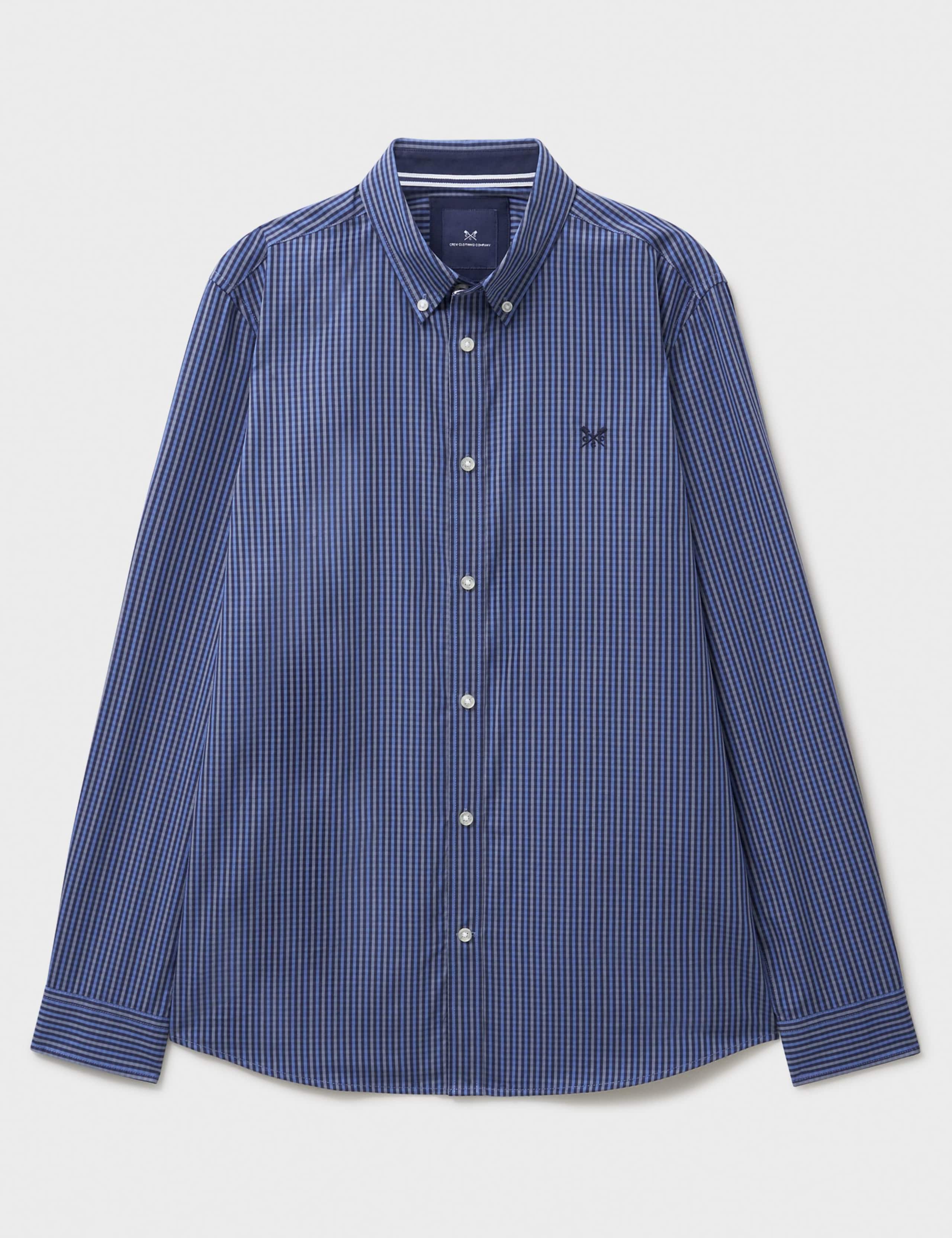 Pure Cotton Gingham Oxford Shirt 2 of 5