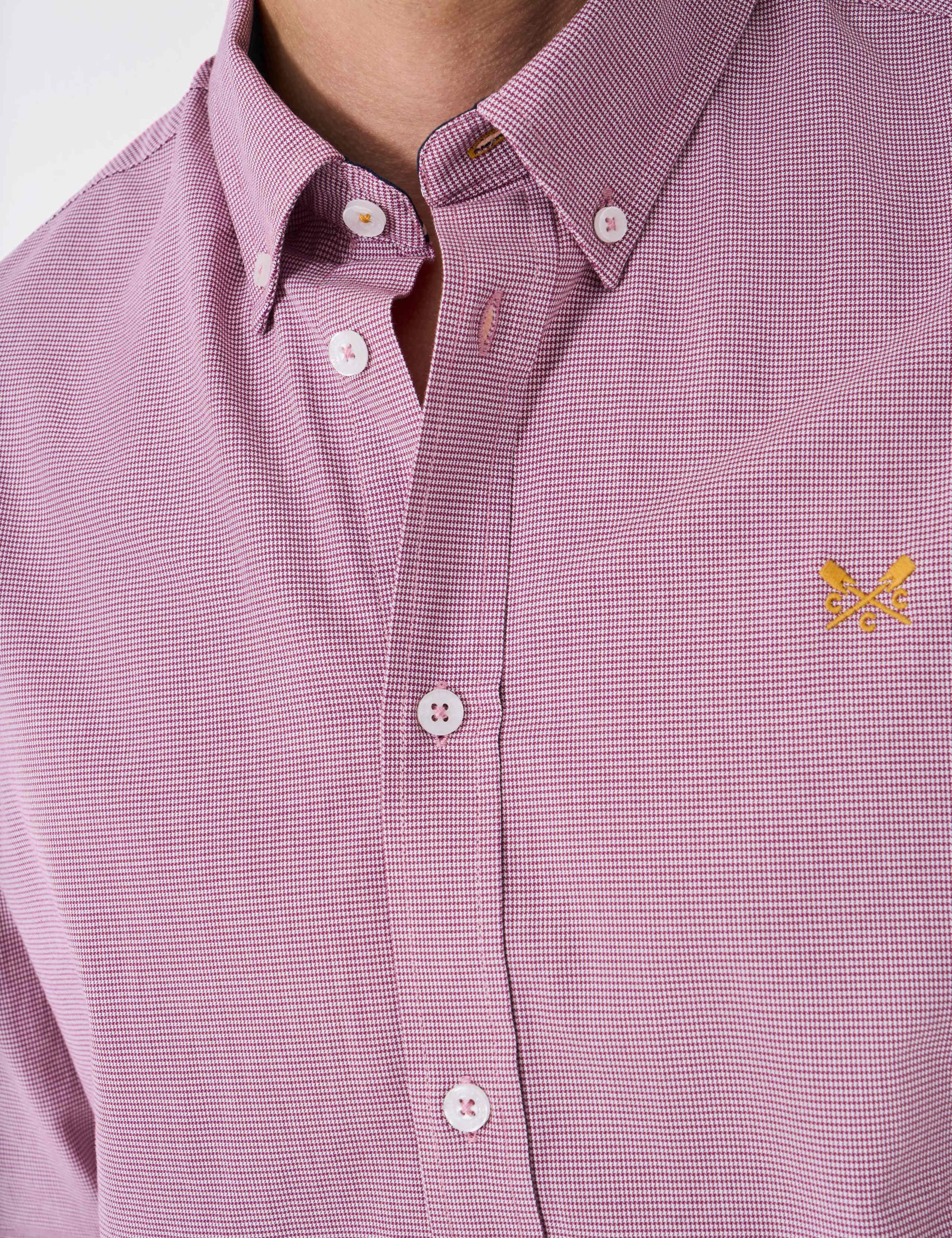 Pure Cotton Puppytooth Oxford Shirt 5 of 5