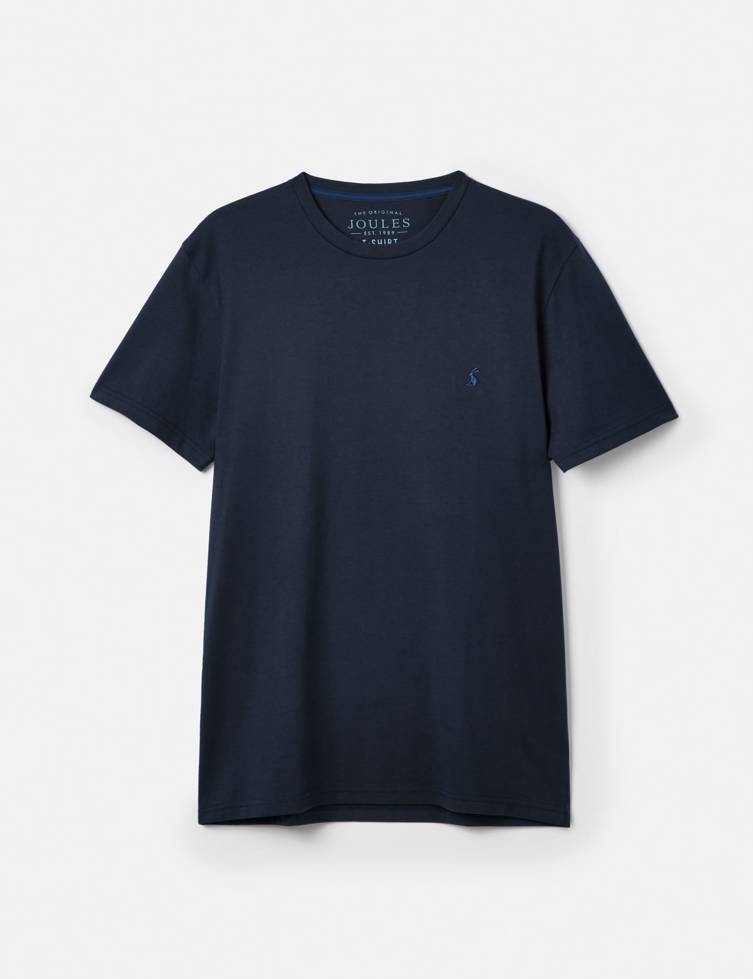 2pk Pure Cotton Crew Neck T-Shirts 3 of 7
