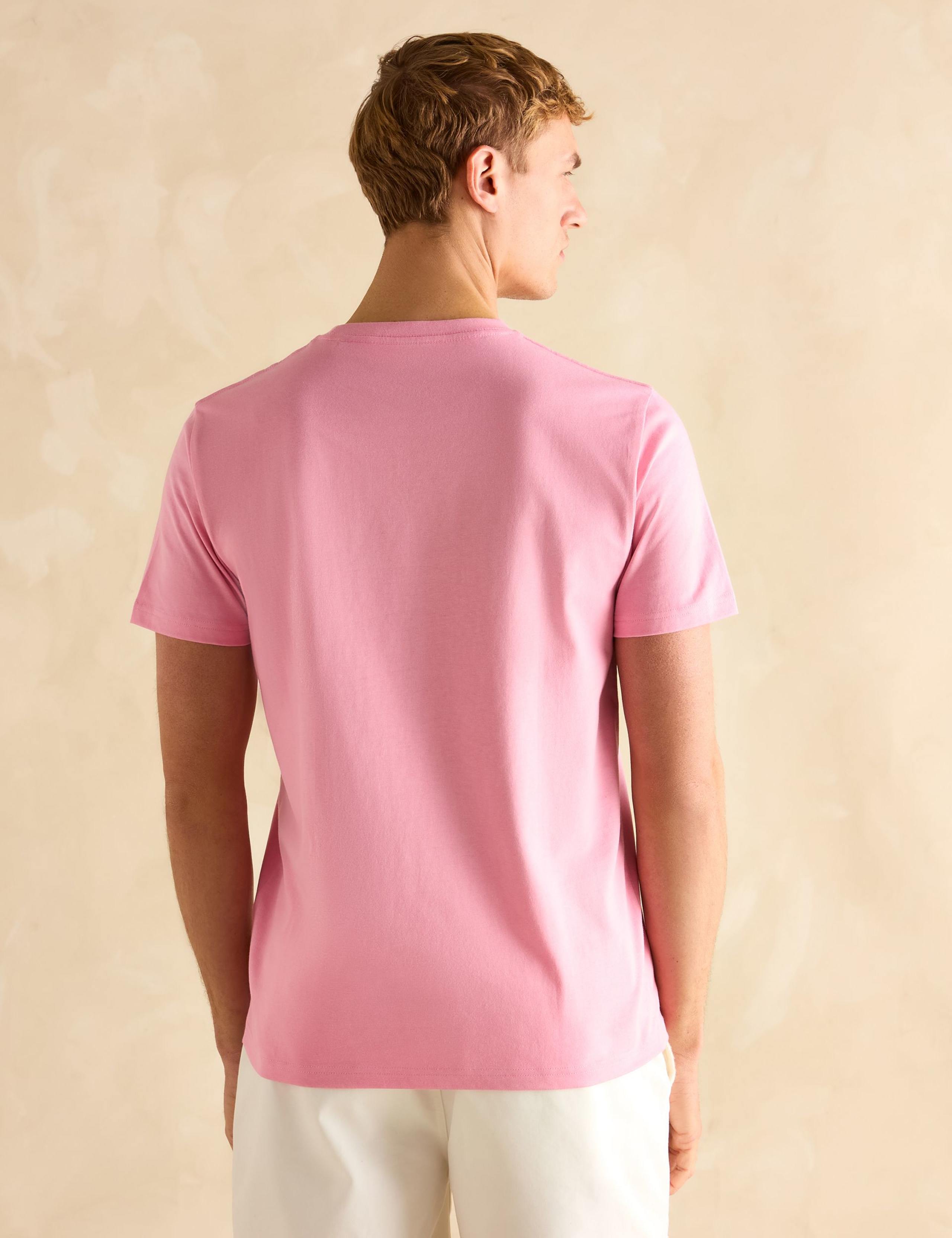 3pk Pure Cotton Crew Neck T-Shirts 5 of 7