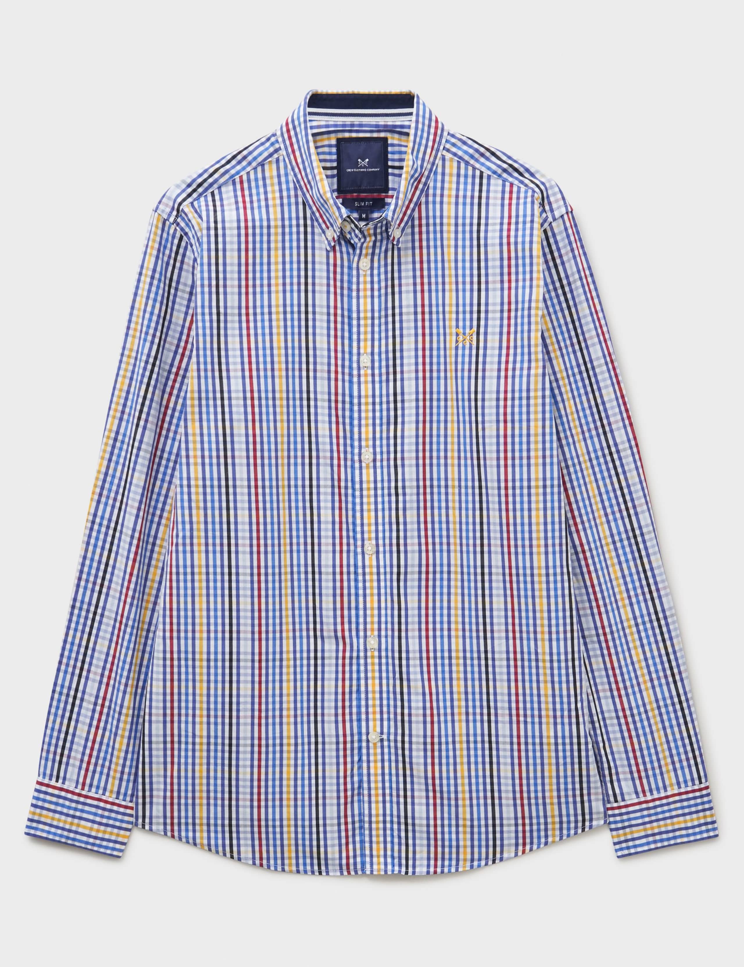 Slim Fit Pure Cotton Checked Shirt 2 of 5