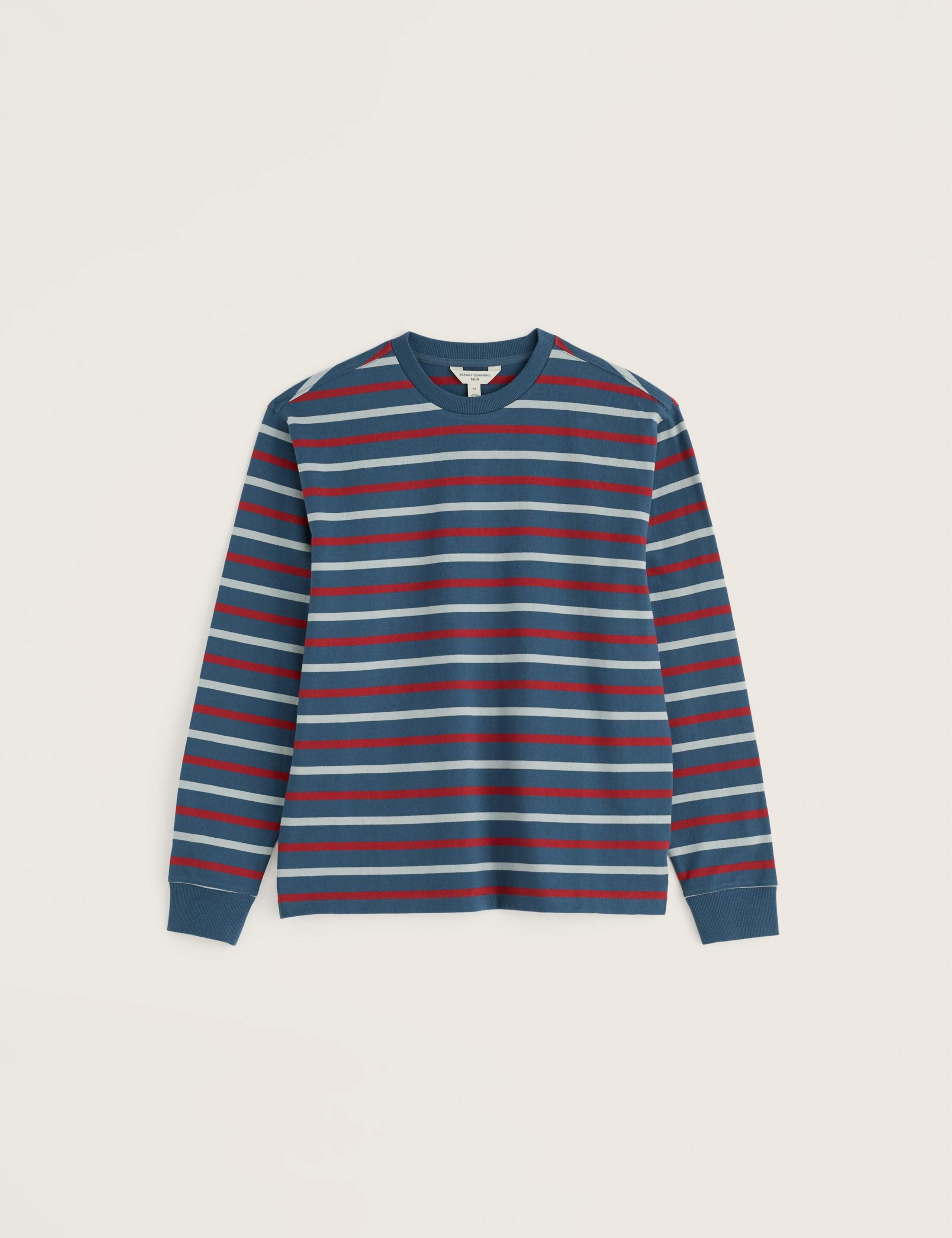 Pure Cotton Jersey Striped Long Sleeve Top 2 of 5