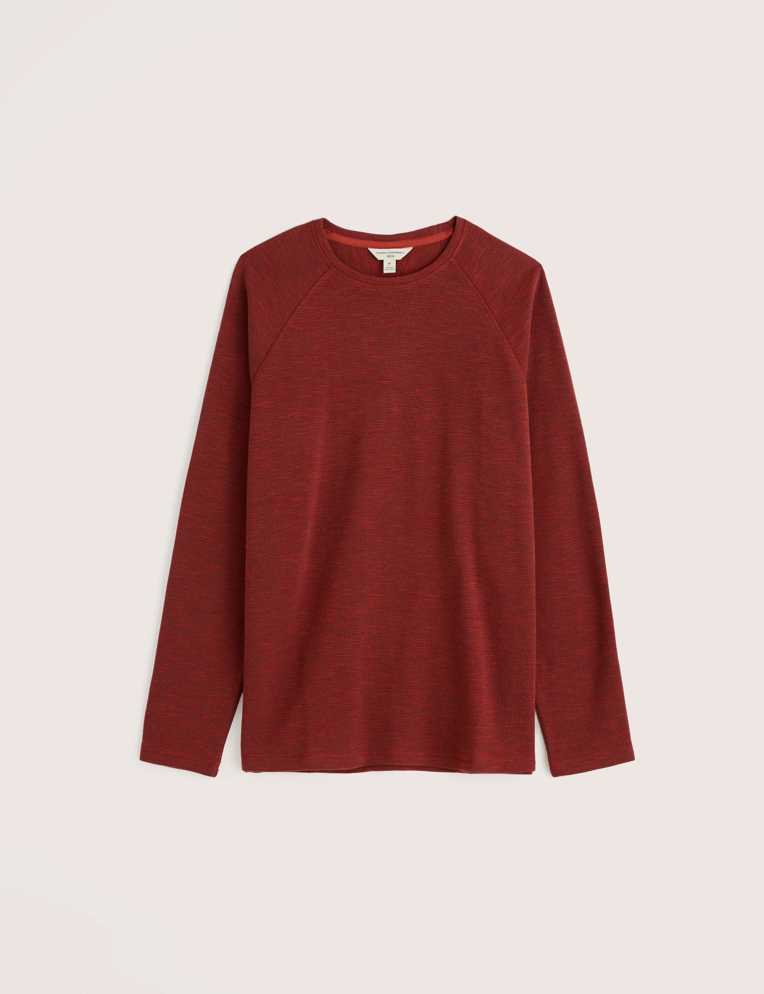 Pure Cotton Jersey Textured Long Sleeve Top 2 of 5