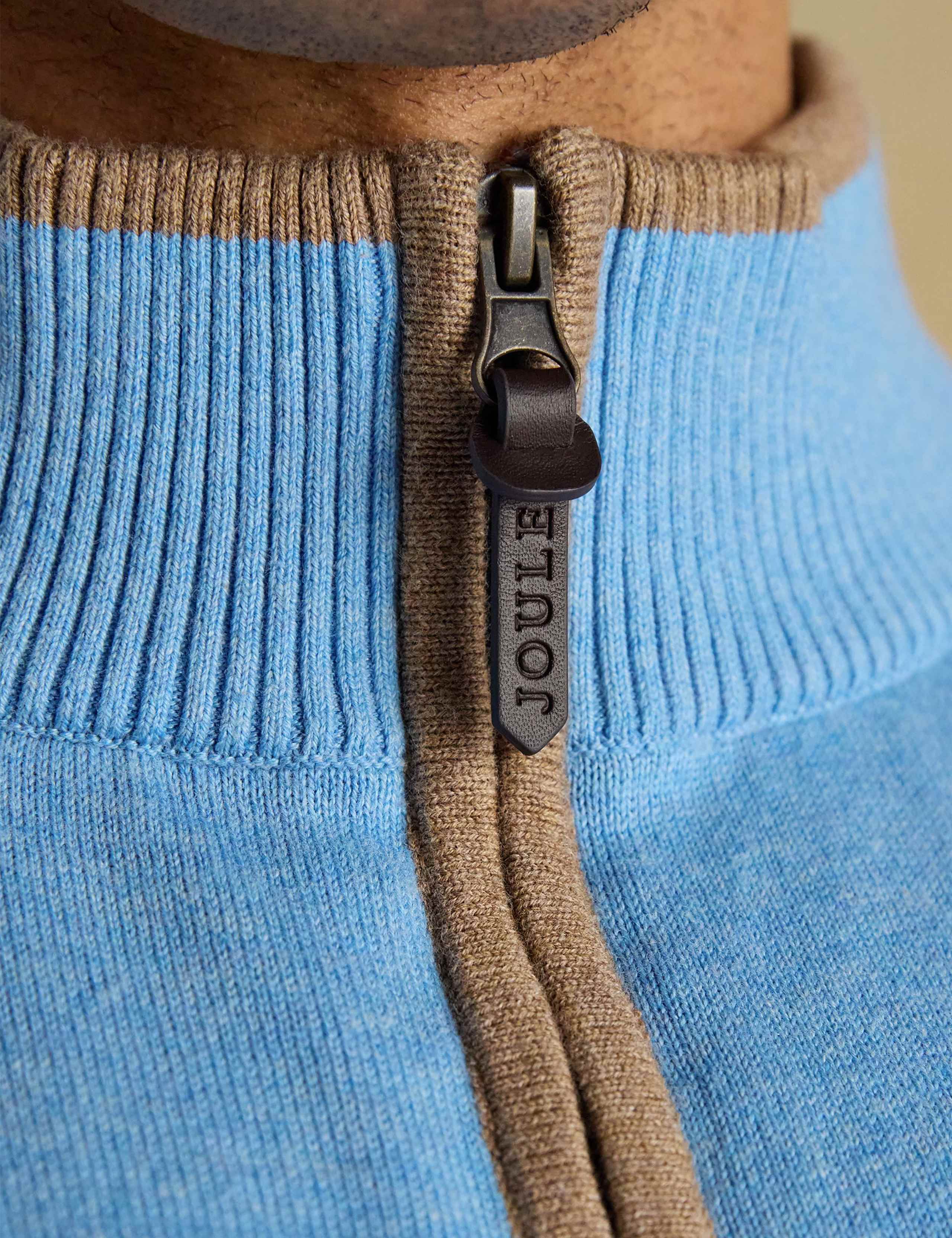 Pure Cotton Half Zip Jumper 8 of 8