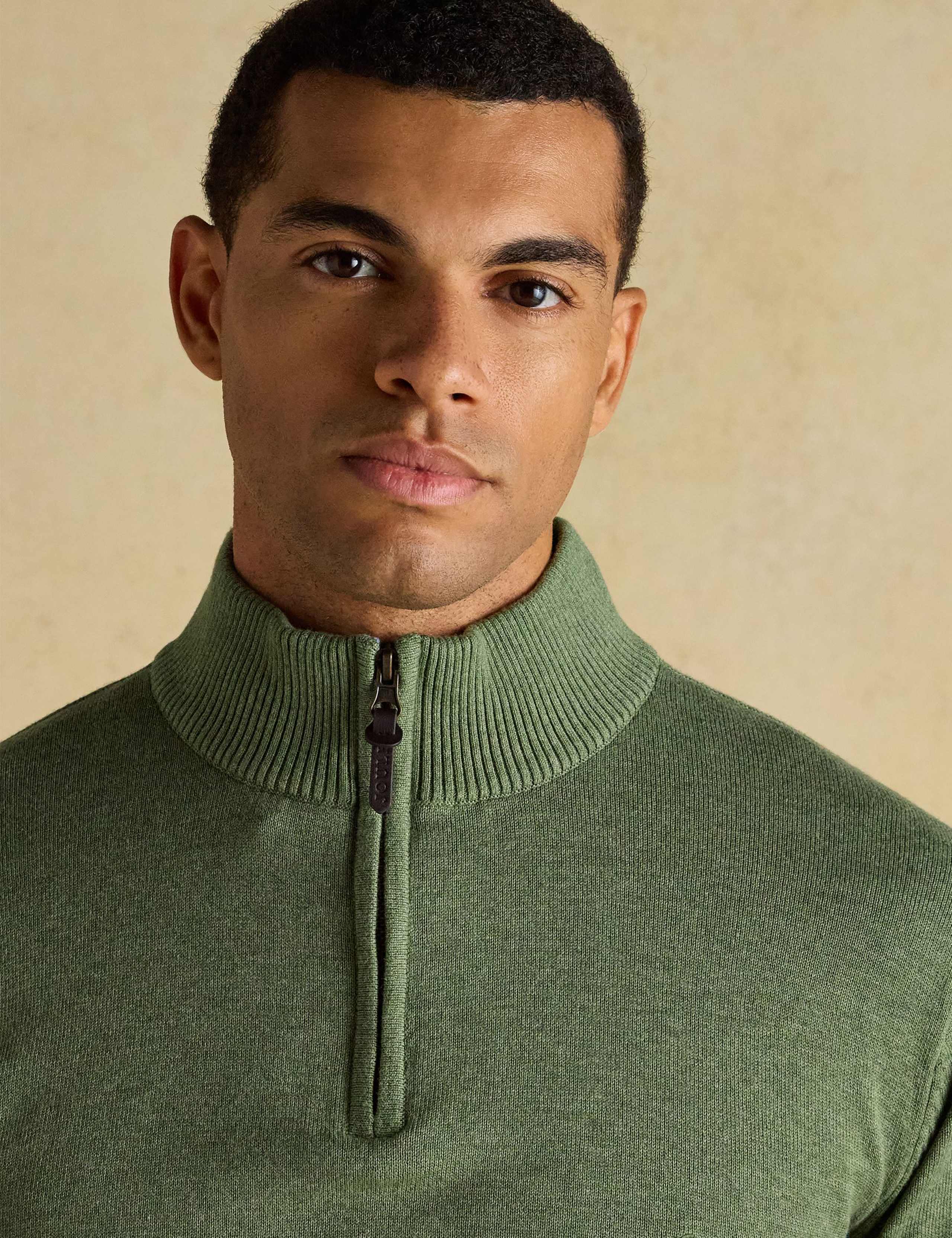 Pure Cotton Half Zip Jumper 7 of 9