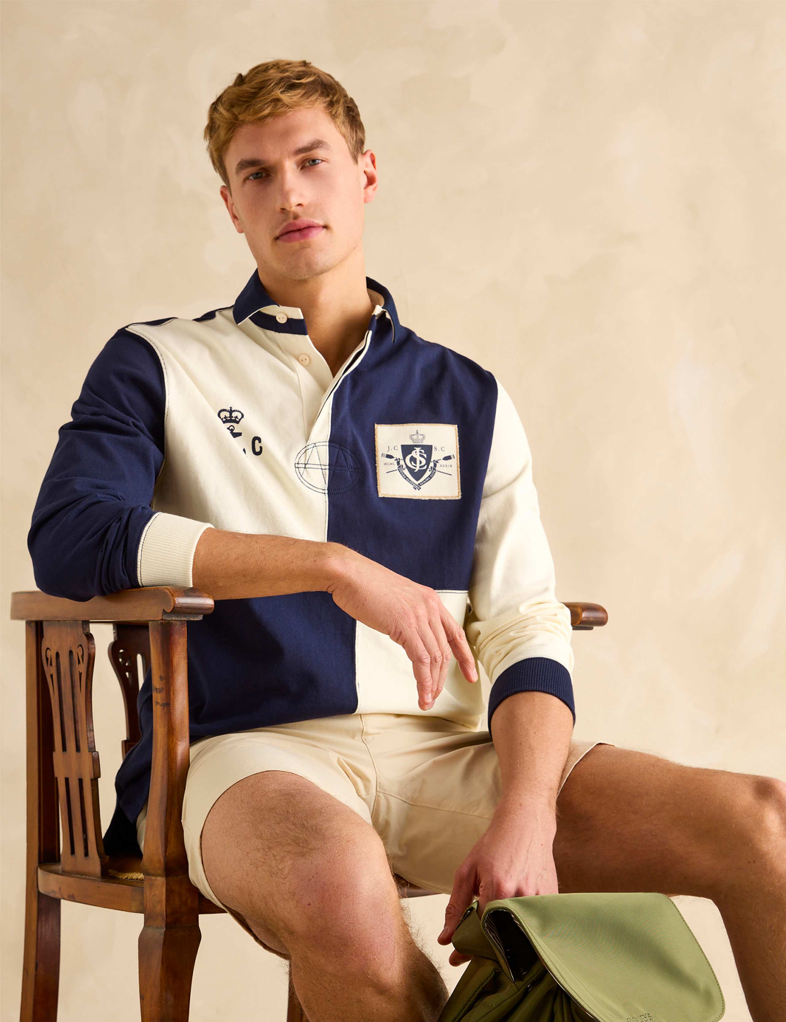 Pure Cotton Patterned Rugby Shirt 3 of 6