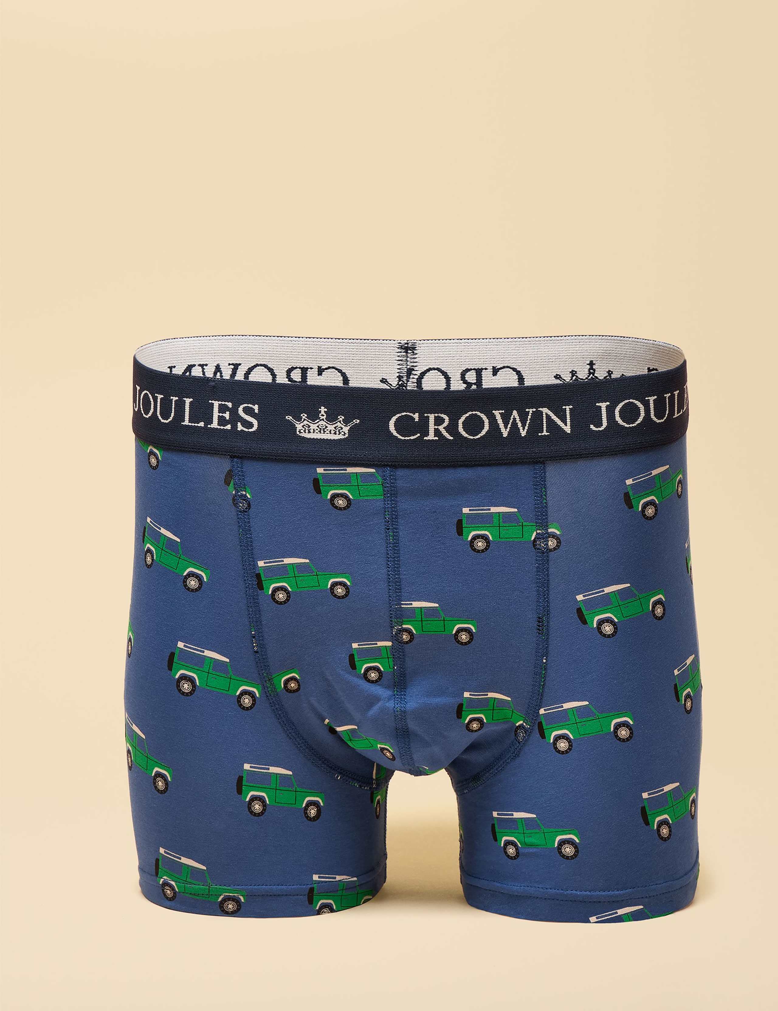 2pk Cotton Rich Jersey Printed Boxers 3 of 3