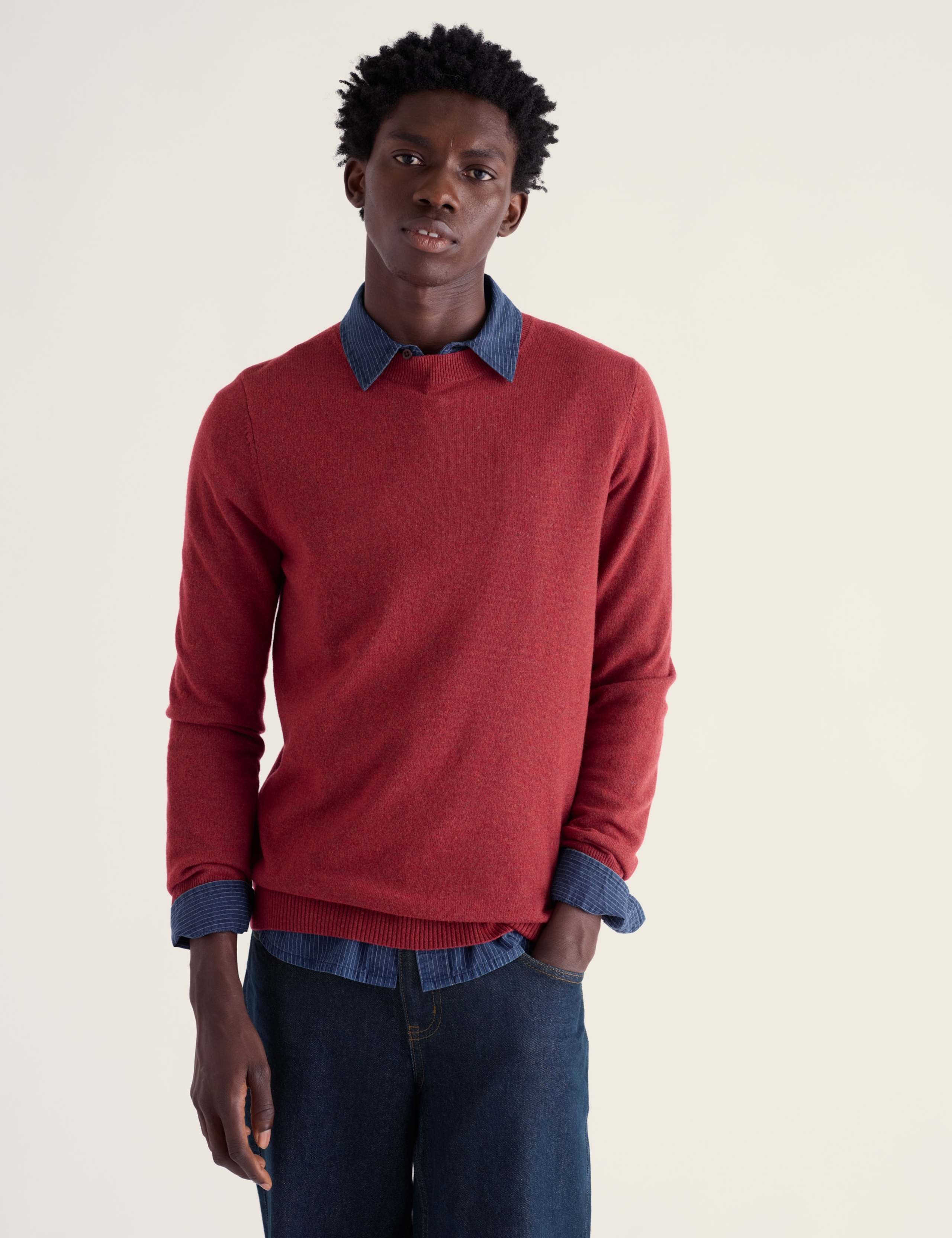 Prow Merino Wool Rich Crew Neck Jumper 3 of 5